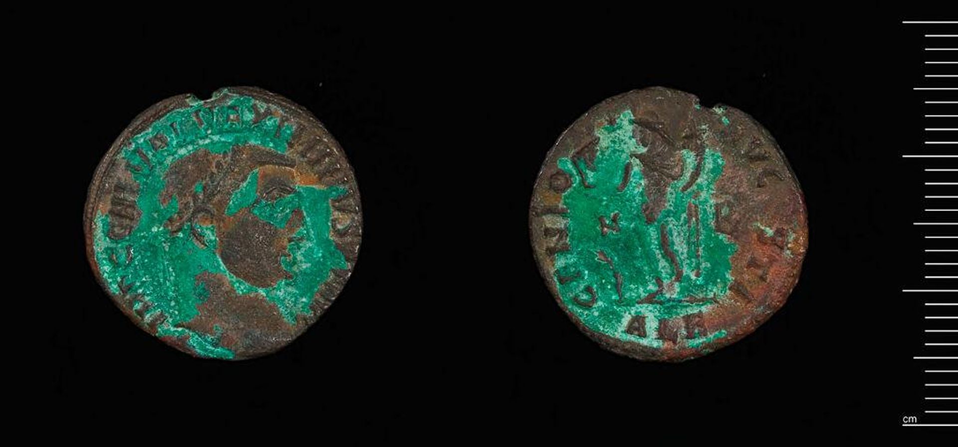 Follis of Maximinus II, Alexandria by Maximinus Daia