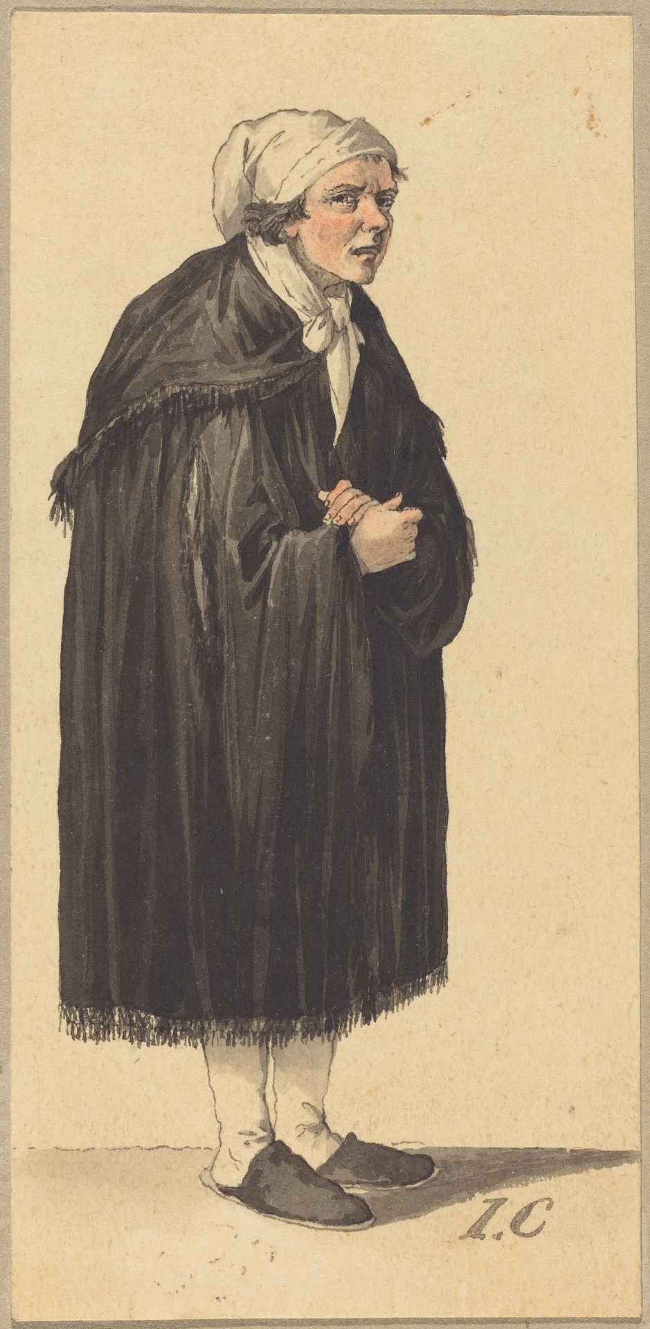 A London Character by Isaac Cruikshank
