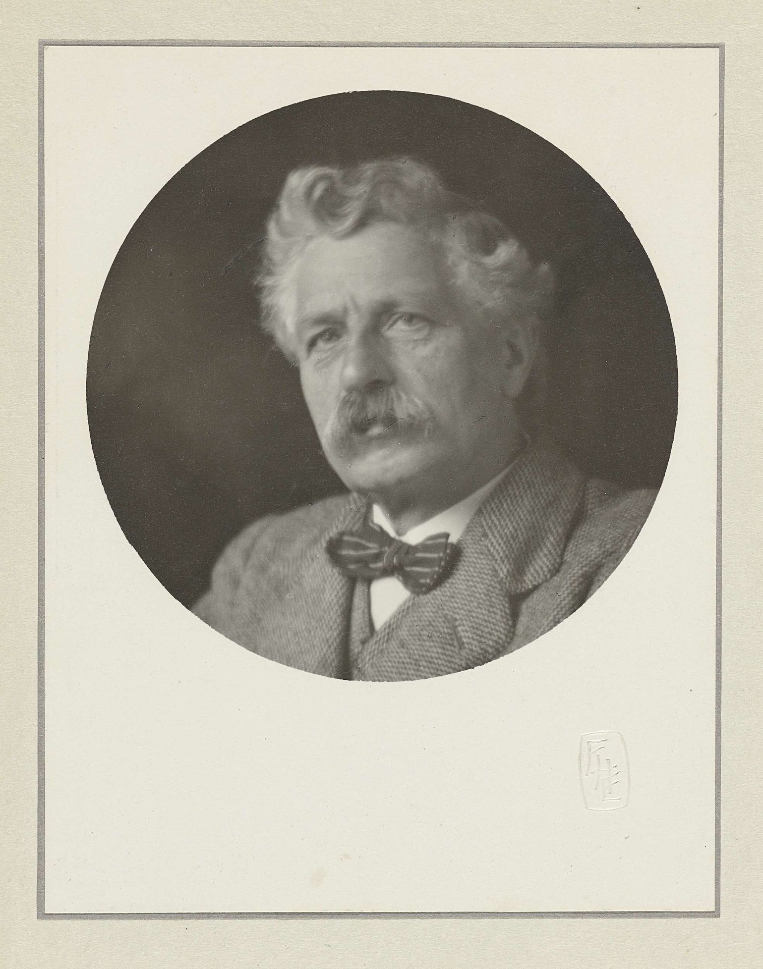 Portret van Stanley Udale by Frederick H. Evans