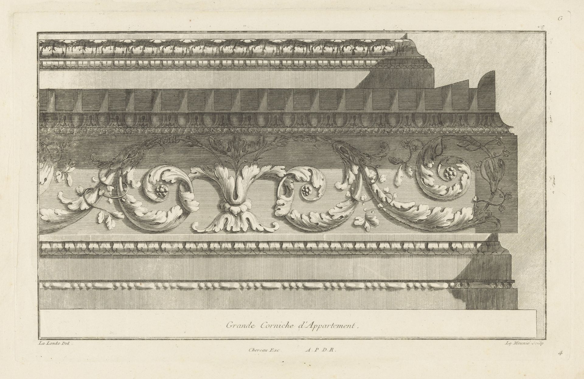 Kroonlijst by C. Le Meunnié