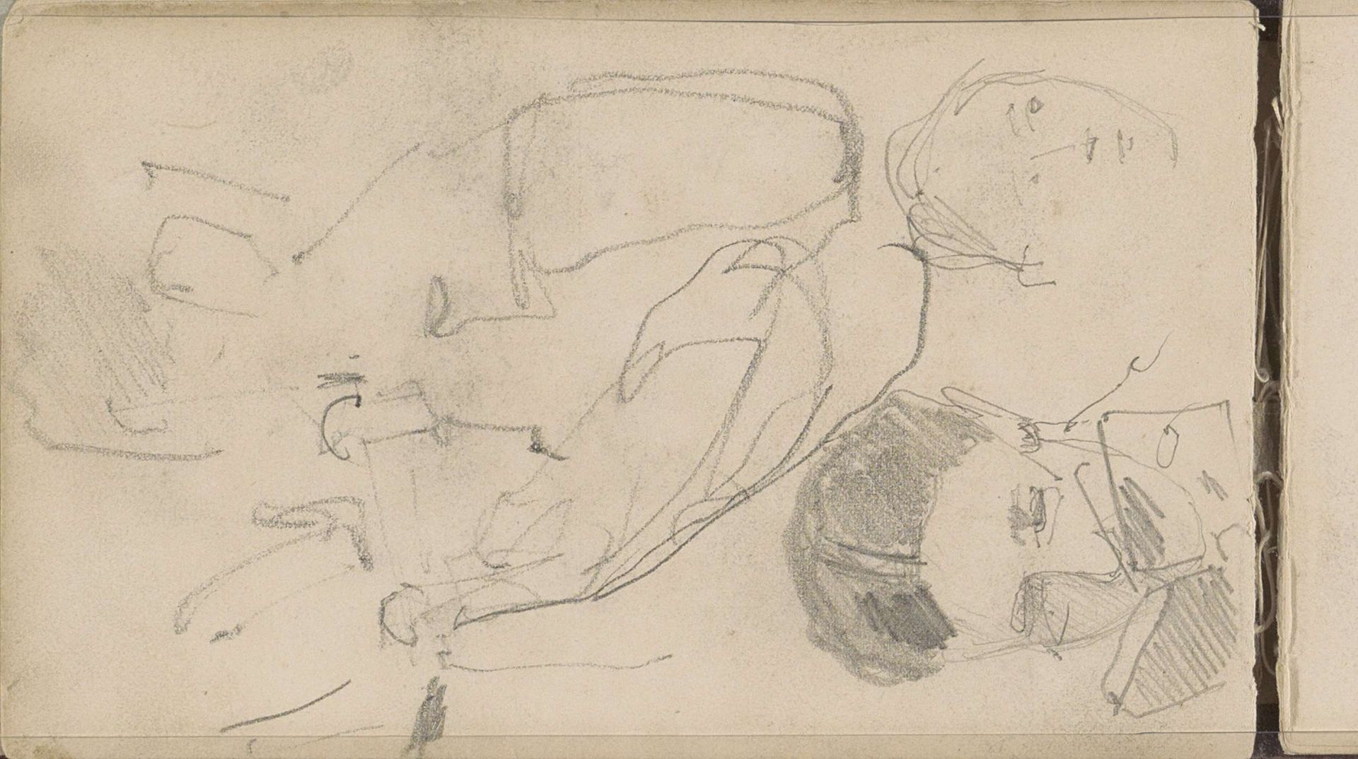 Figuurstudies by George Hendrik Breitner