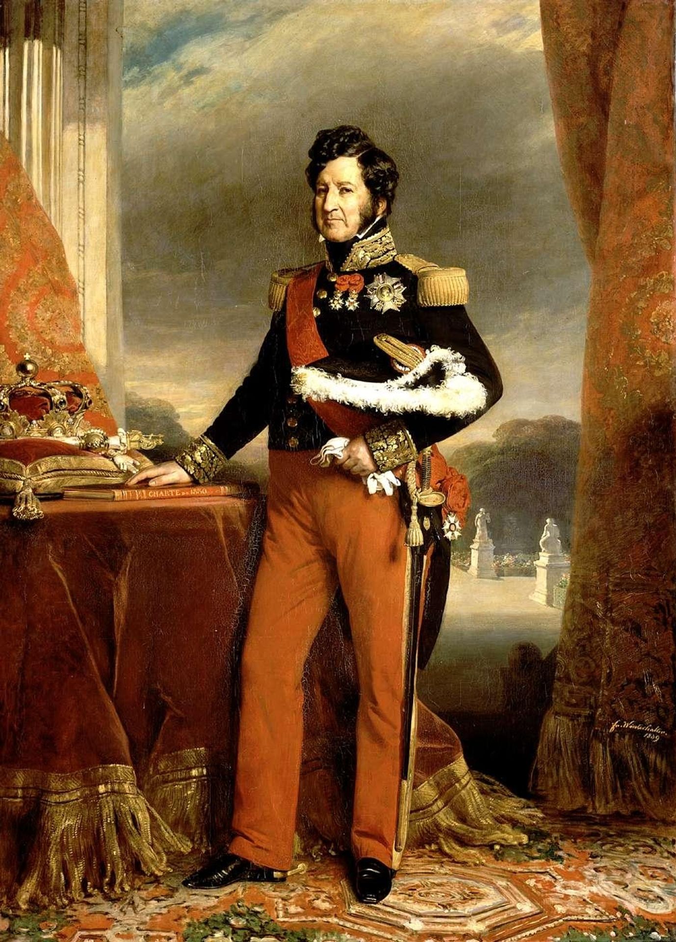 Louis-Philippe I, King of France by Franz Xaver Winterhalter