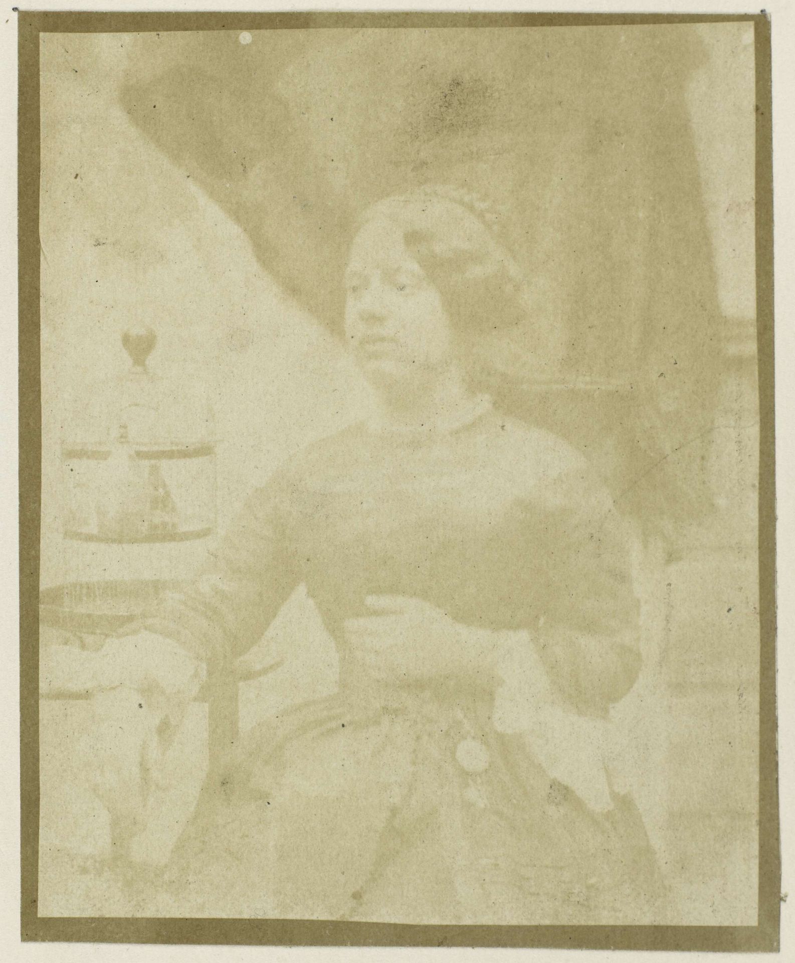 Portret van Caroline Asser by Eduard Isaac Asser