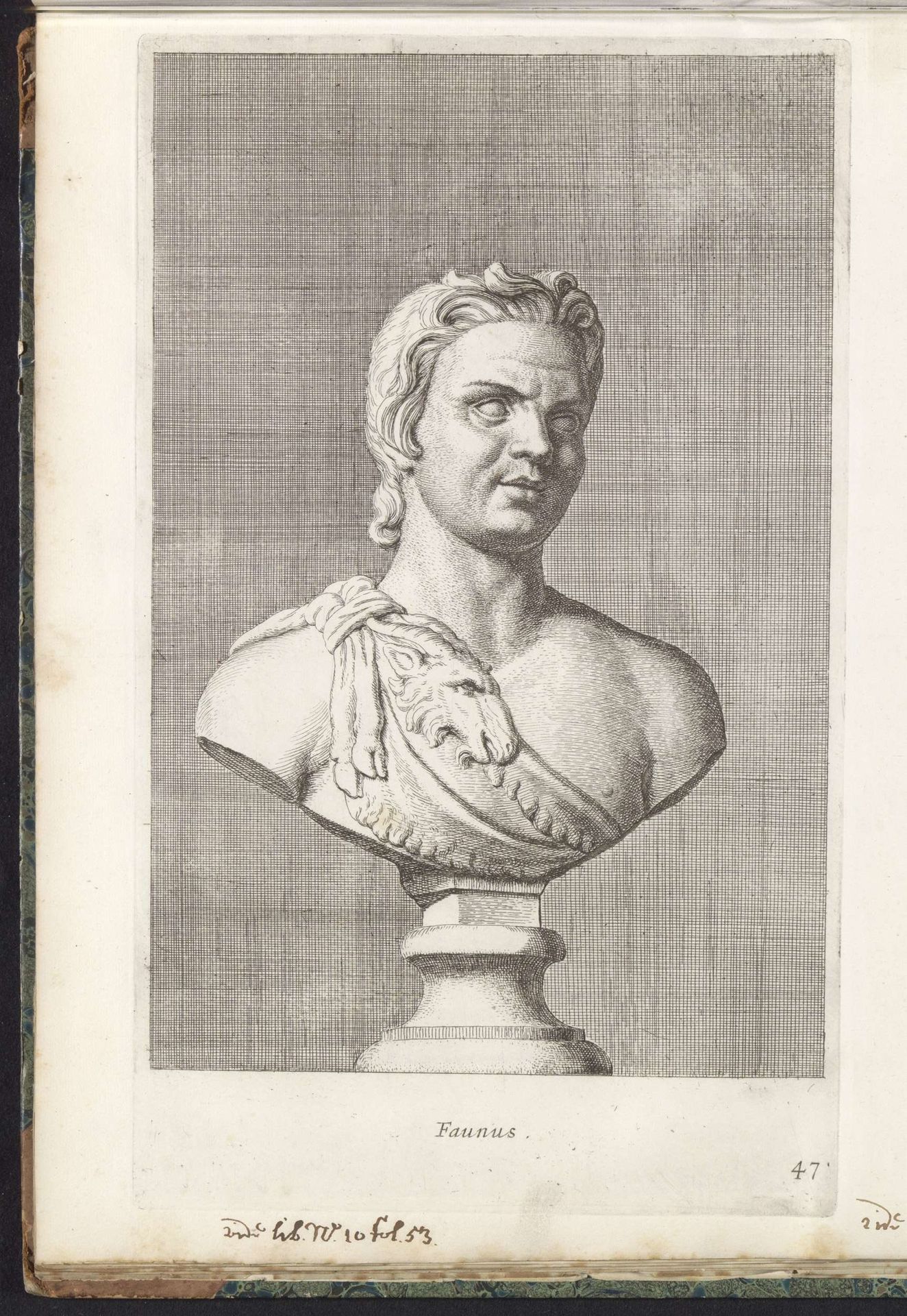 Buste van Pan by Hubert Quellinus