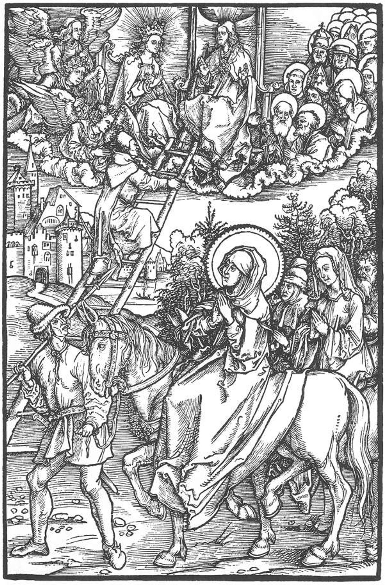 Illustration to Revelationes Sancte Birgitte by Albrecht Durer