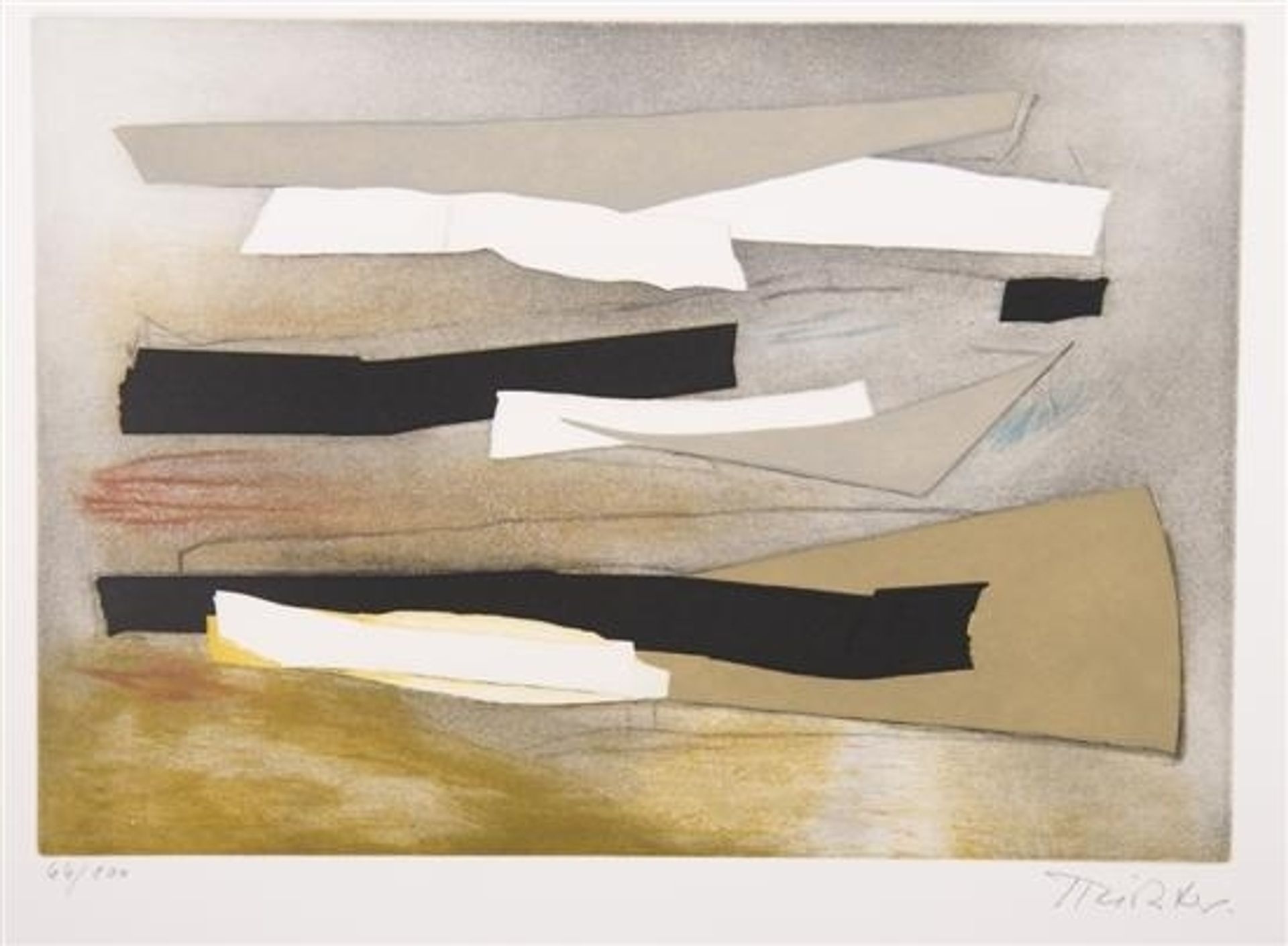 Sur une jambe by Hans Richter