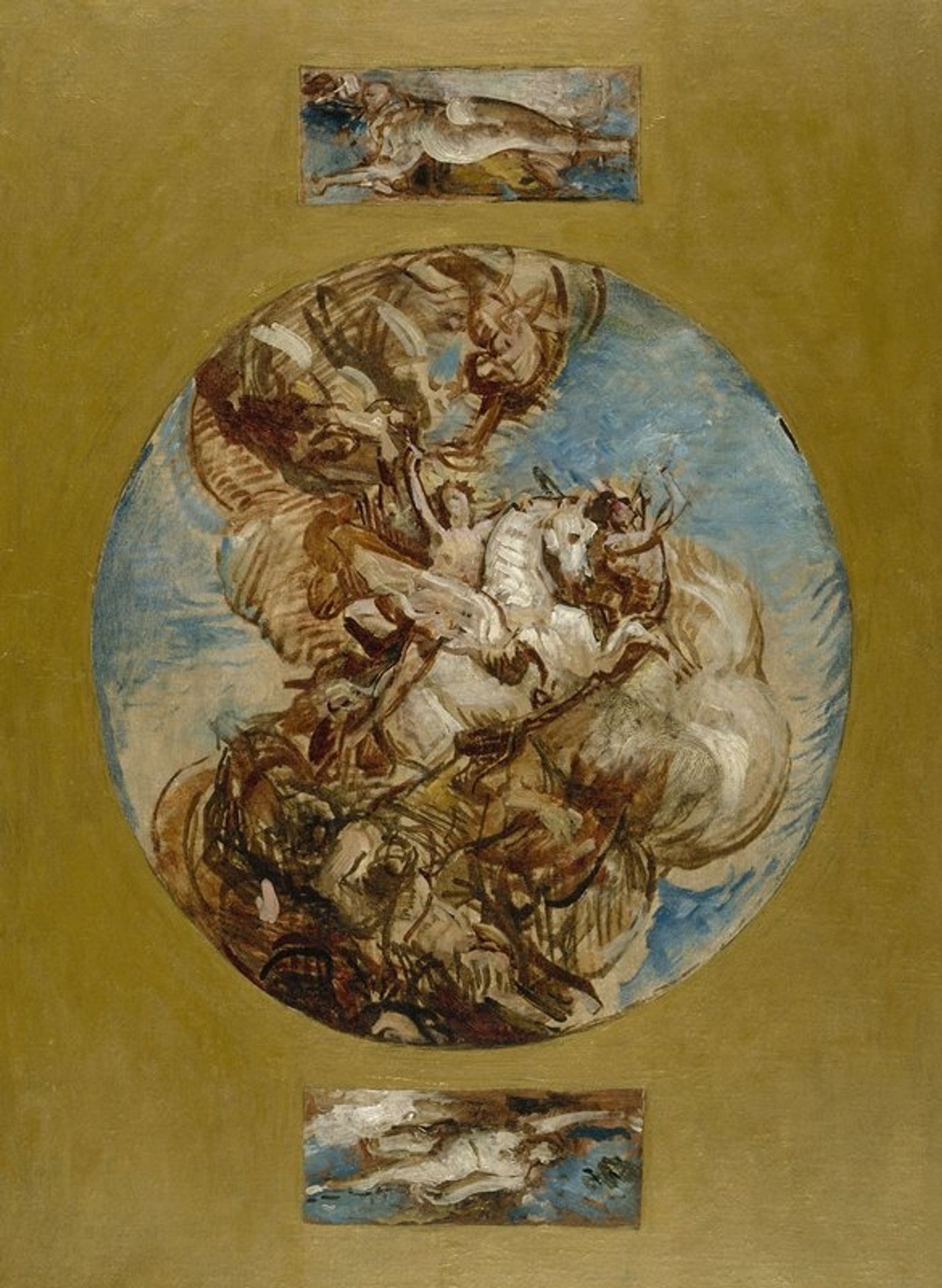 La glorification de l’Art by Léon Bonnat
