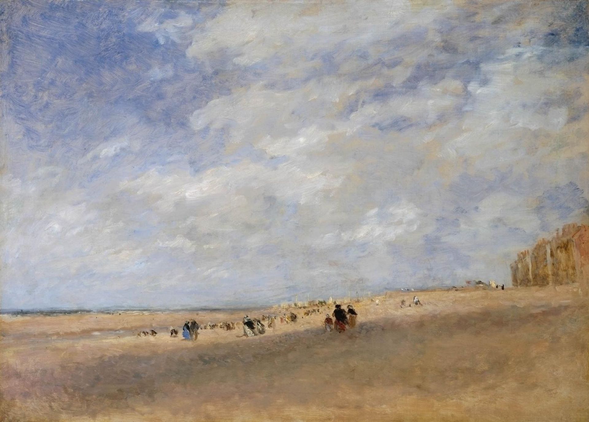 Rhyl Sands by David Cox
