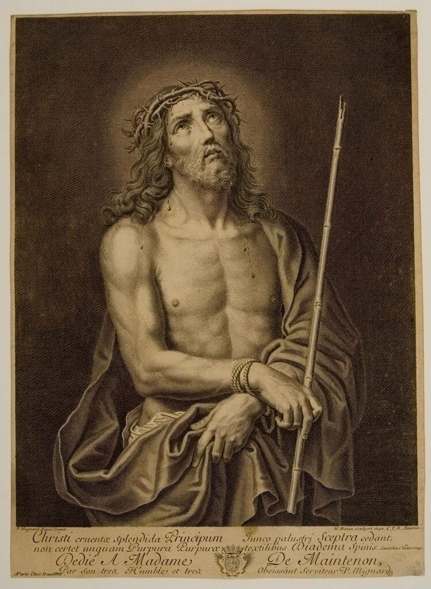 Christ Crowned with Thorns by Nicolas Bazin