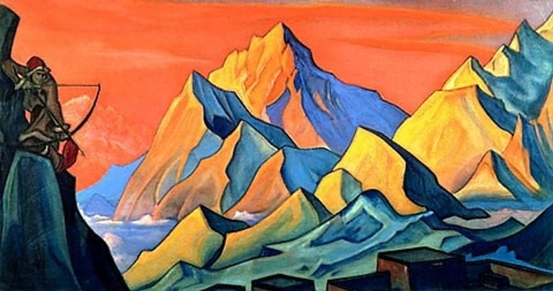 Message from Shambhala (Arrow-letter) by Nicholas Roerich