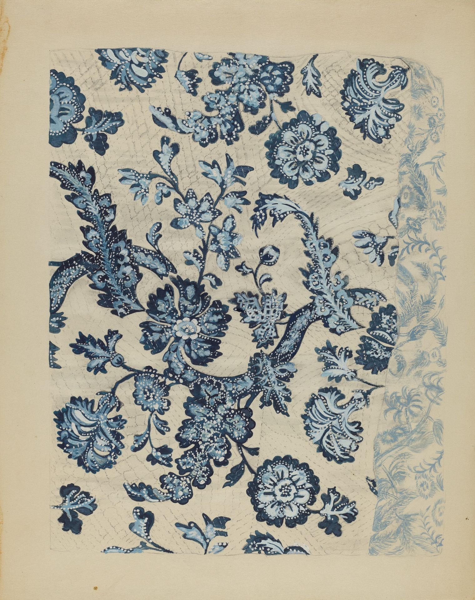 Quilted Bedspread by Irene Schaefer