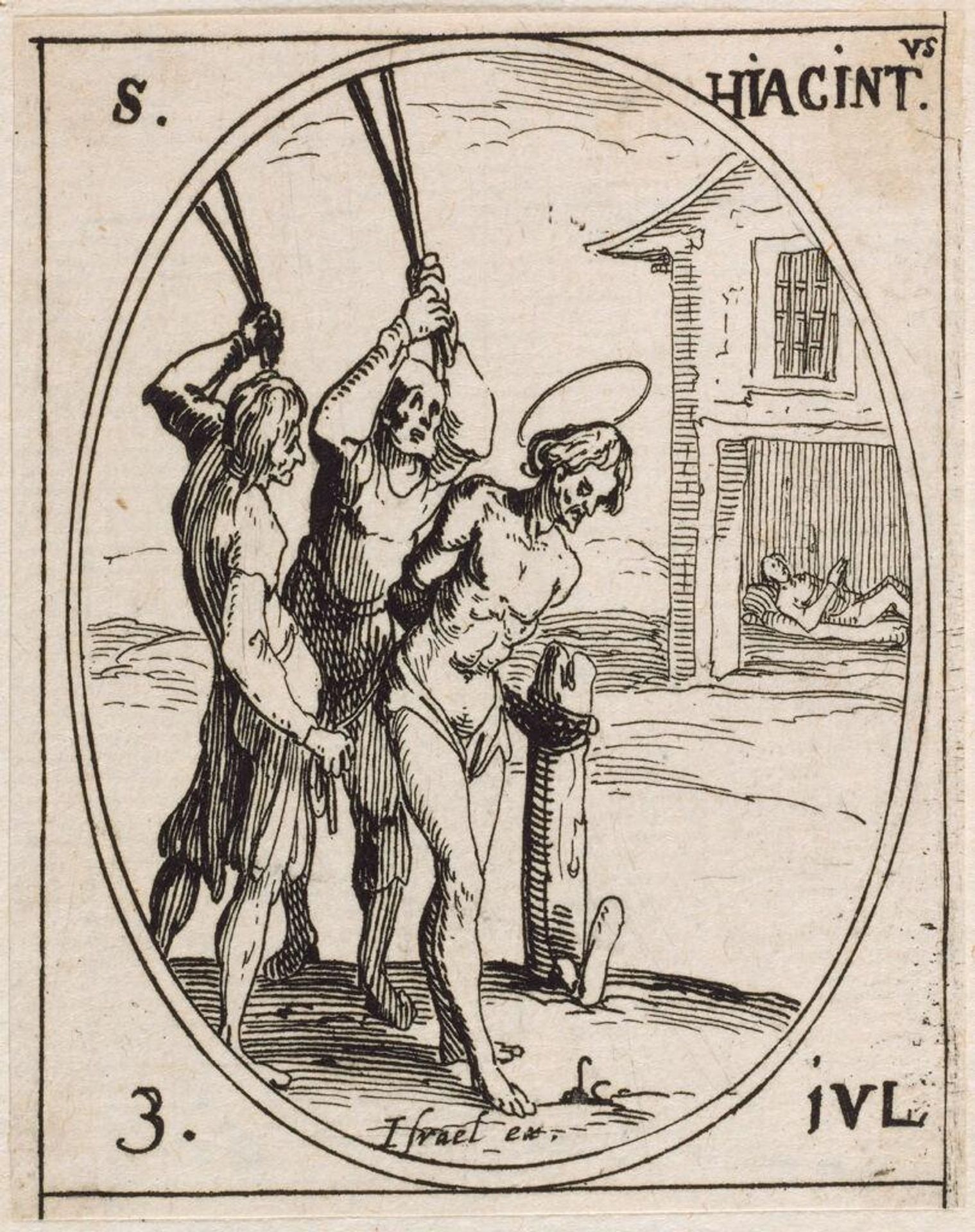 Saint Hiacynth by Jacques Callot