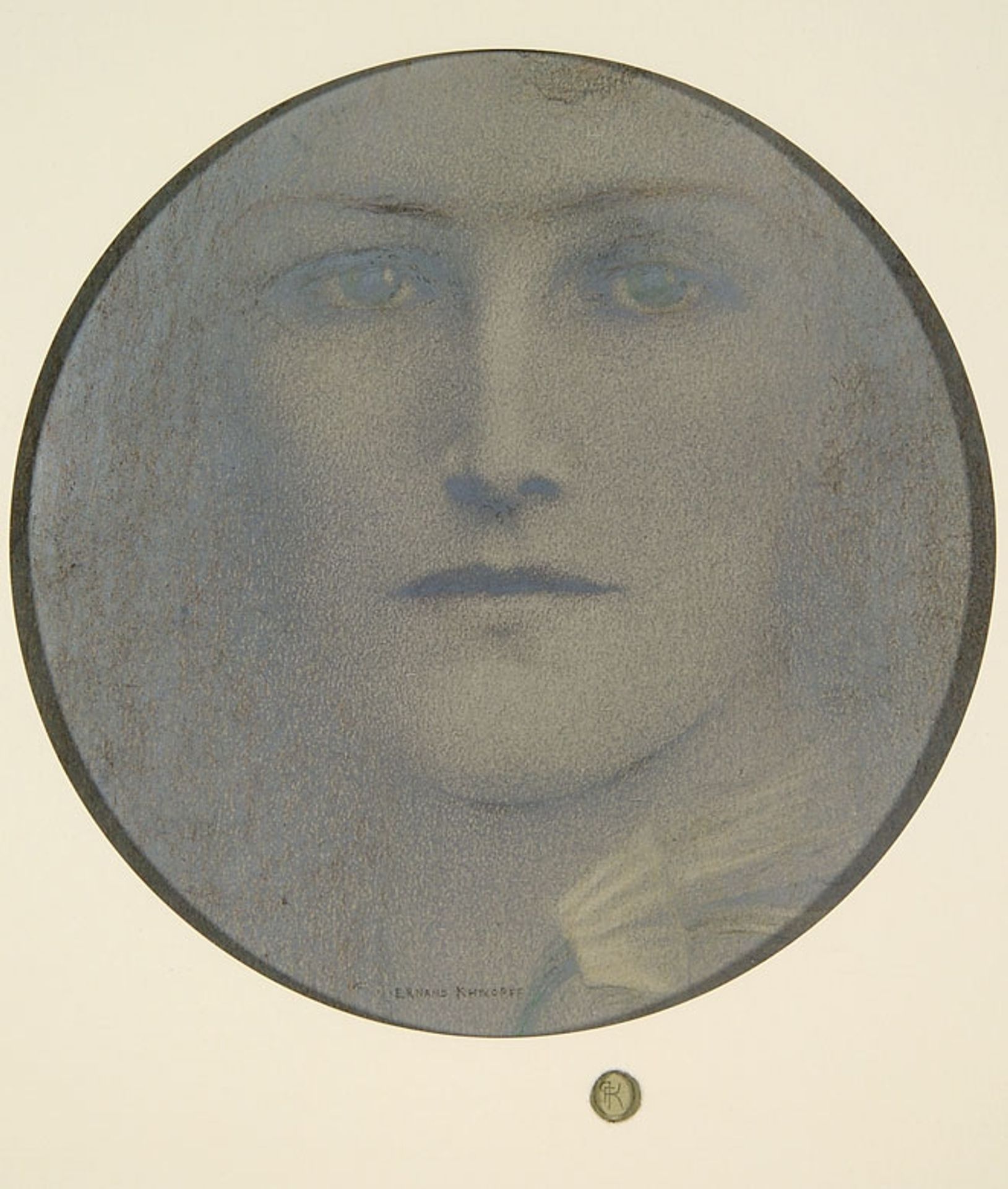 Distrust by Fernand Khnopff
