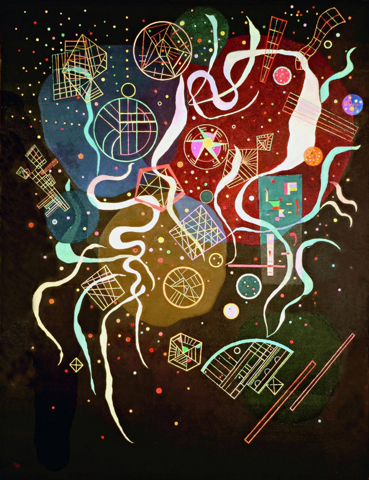 Movement I by Wassily Kandinsky