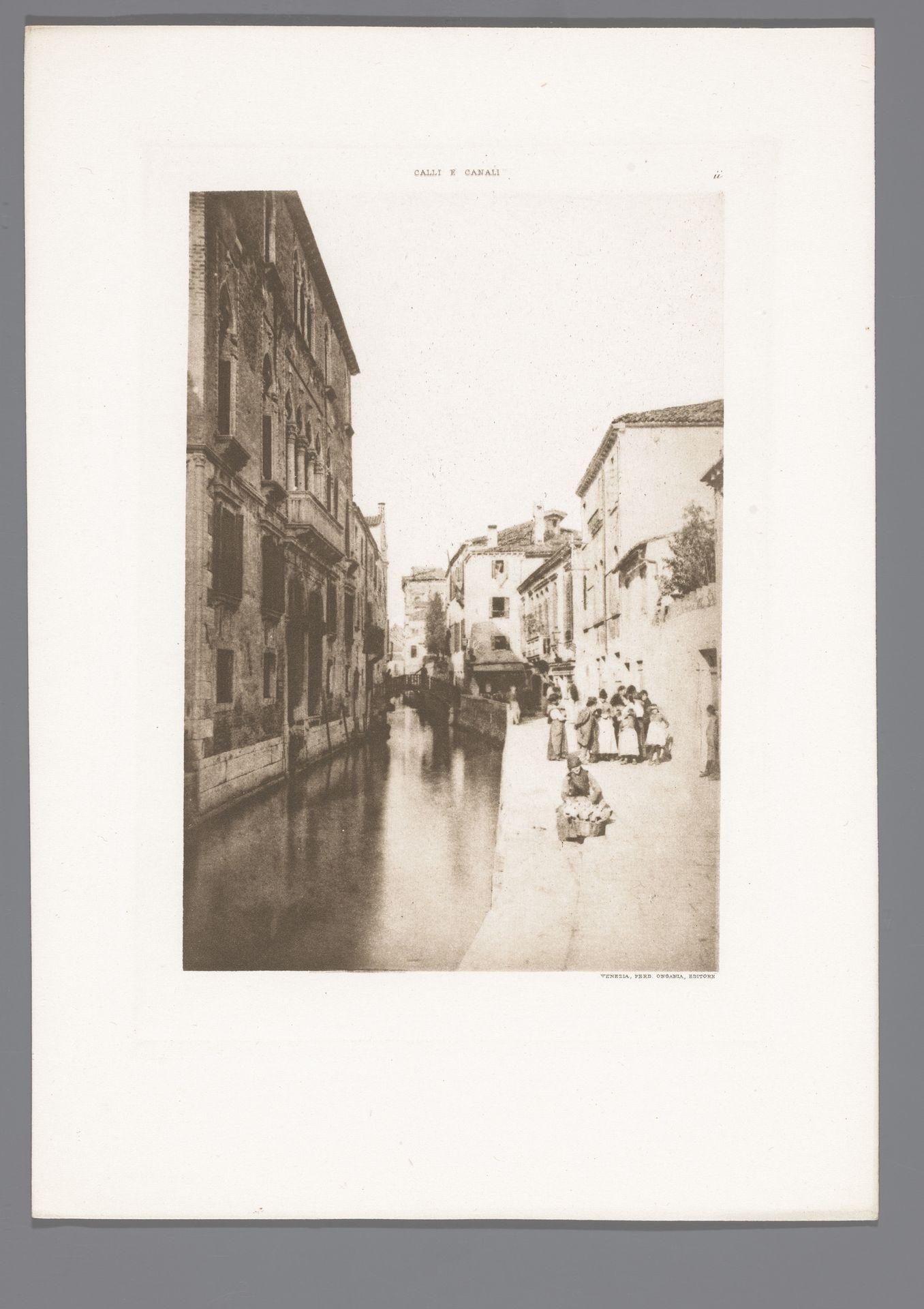 Gezicht op de Rio de la Frescada in Venetië by Anonymous