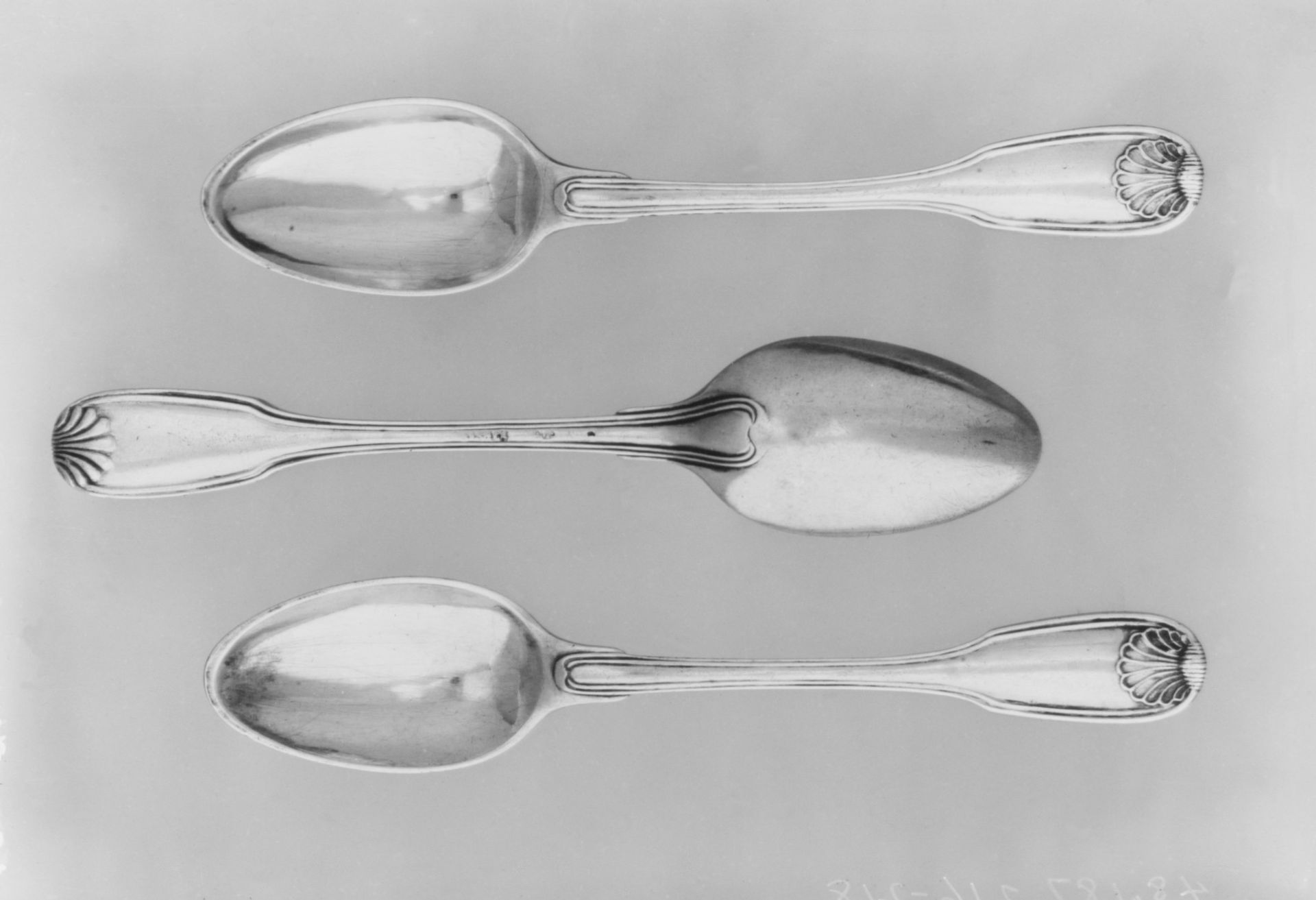 Set of three spoons by Jean-Jacques Kirstein