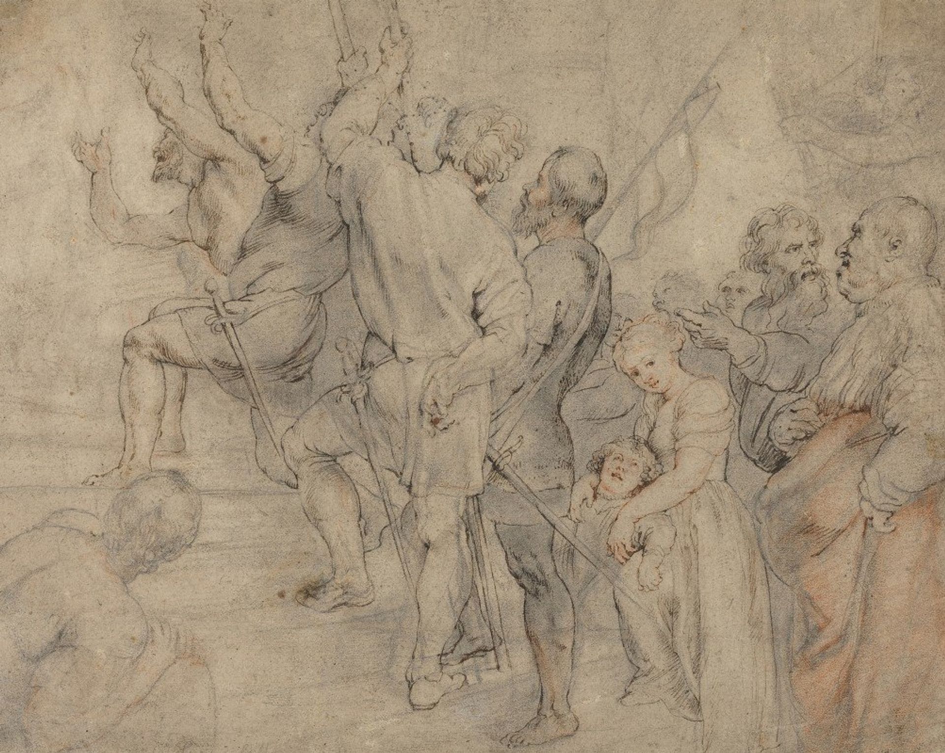 Part of the Crowd at the Ecce Homo by Peter Paul Rubens