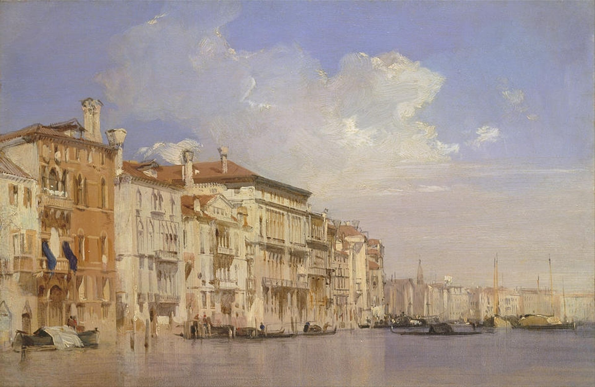 Grand Canal Venice by Richard Parkes Bonington