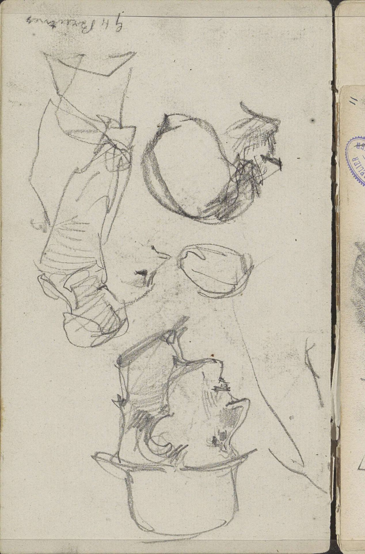 Figuurstudies by George Hendrik Breitner