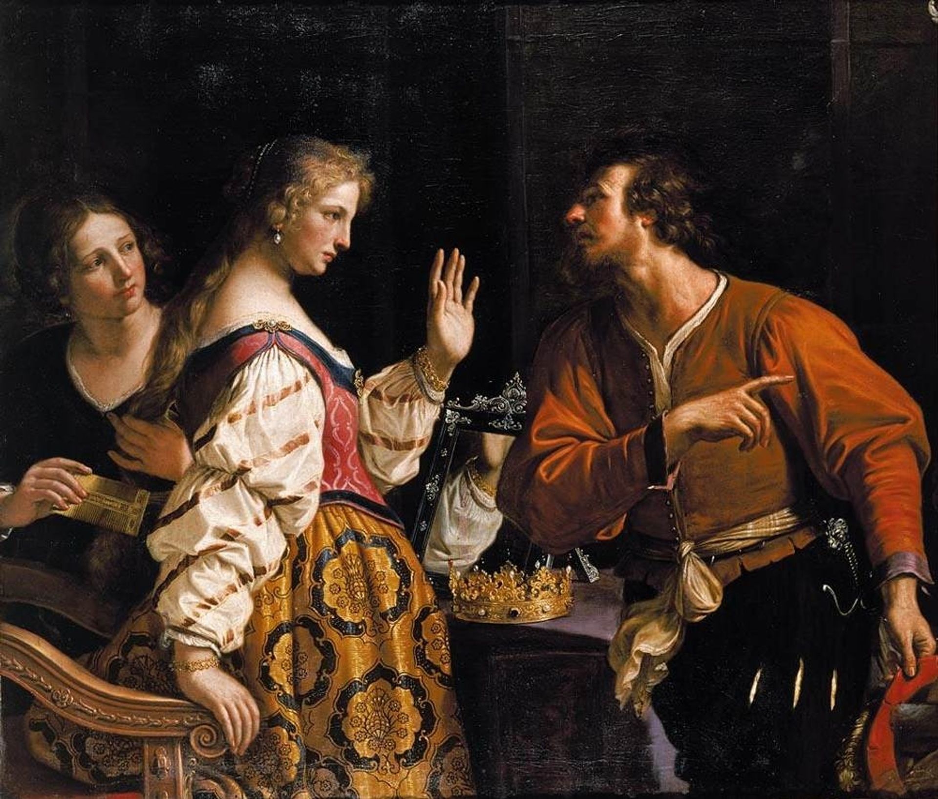 Semiramis Called to Arms by Guercino