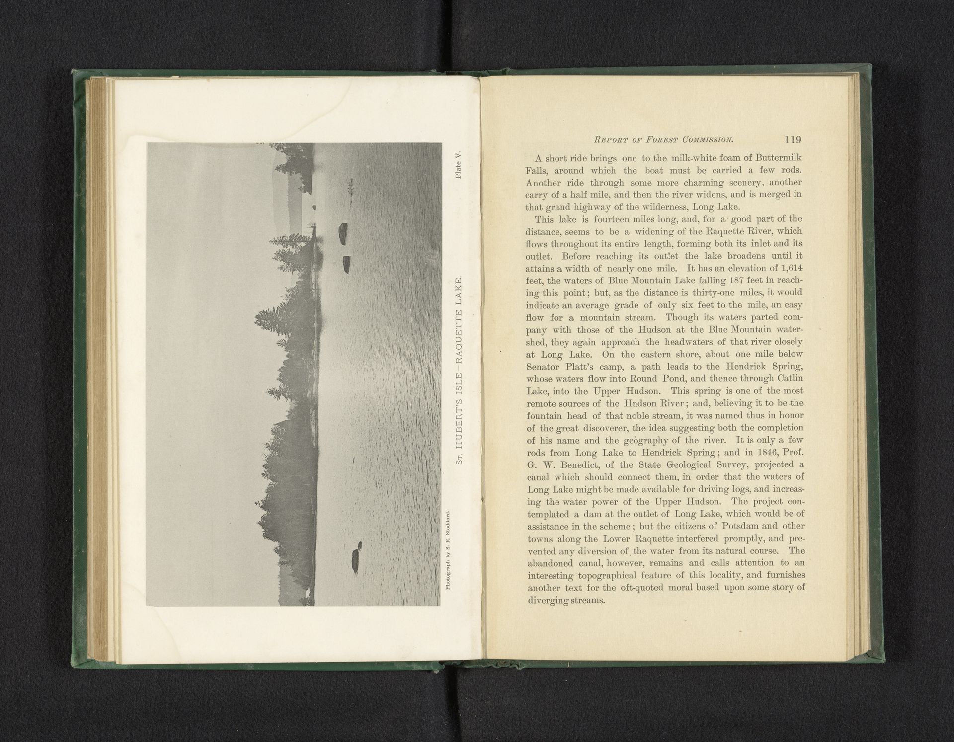 St. Hubert's Isle-Raquette Lake by Seneca Ray Stoddard