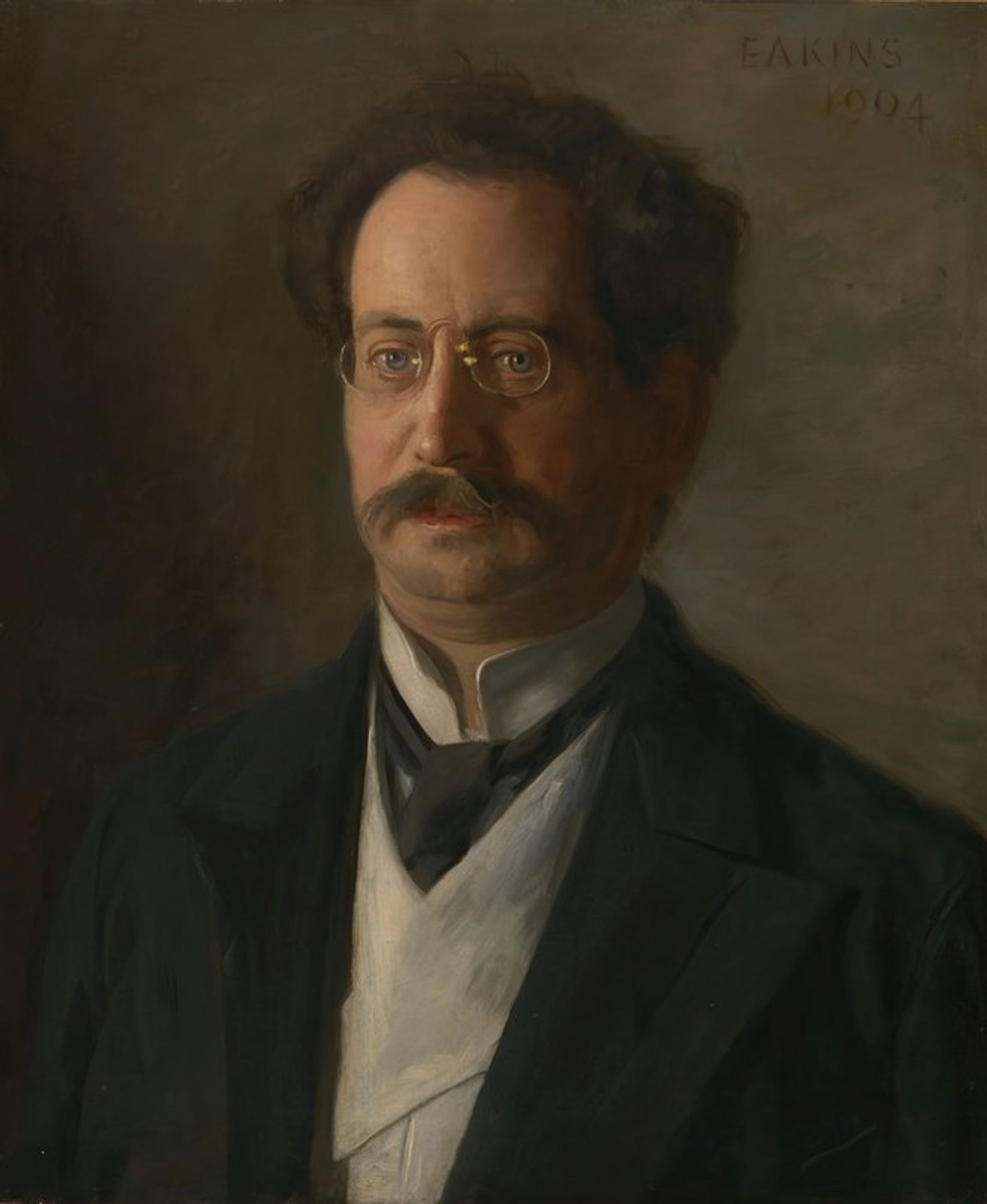 Portrait of Samuel Myers by Thomas Eakins