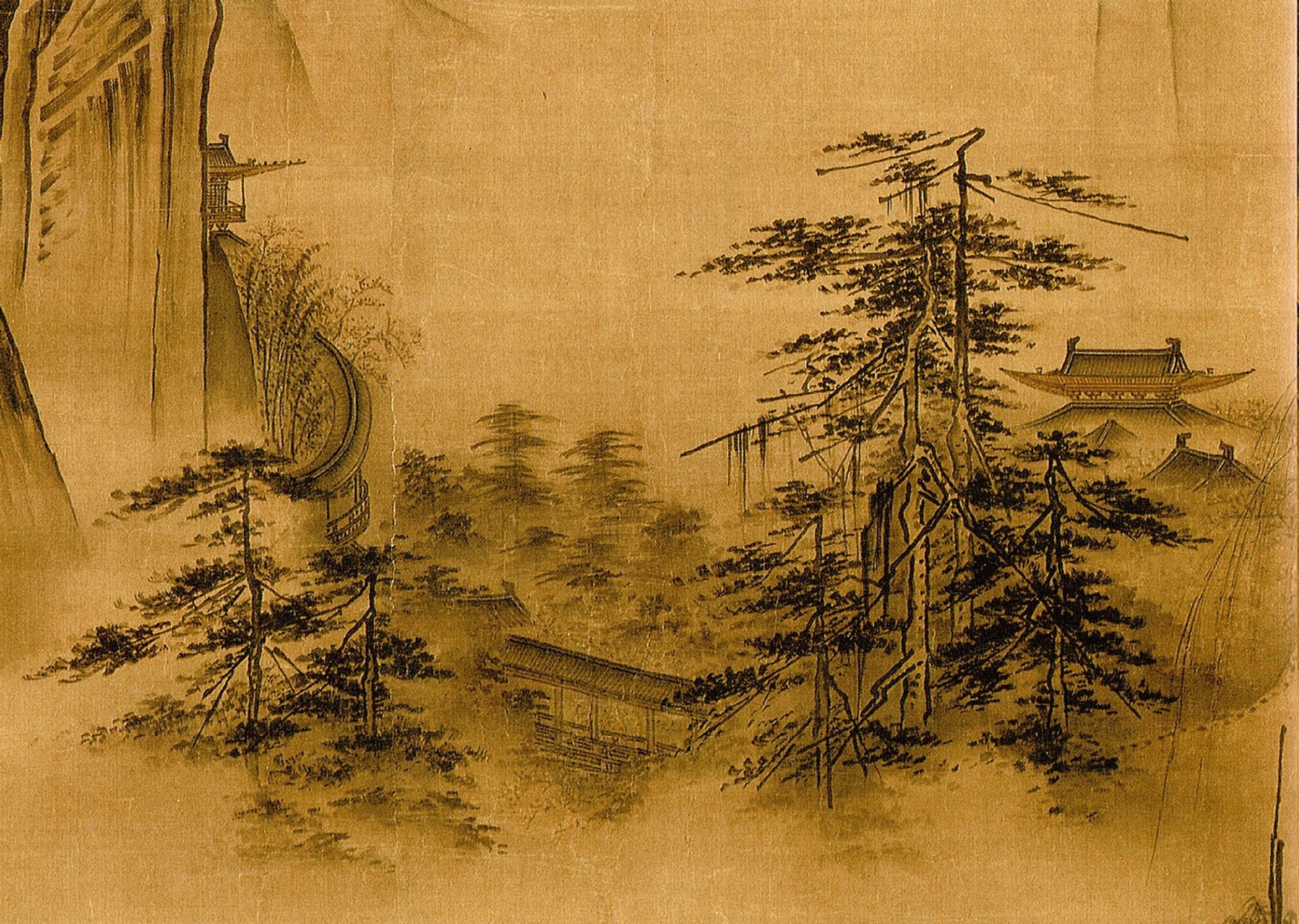 Dancing and Singing (Peasants Returning from Work) (detail 1) by Ma Yuan