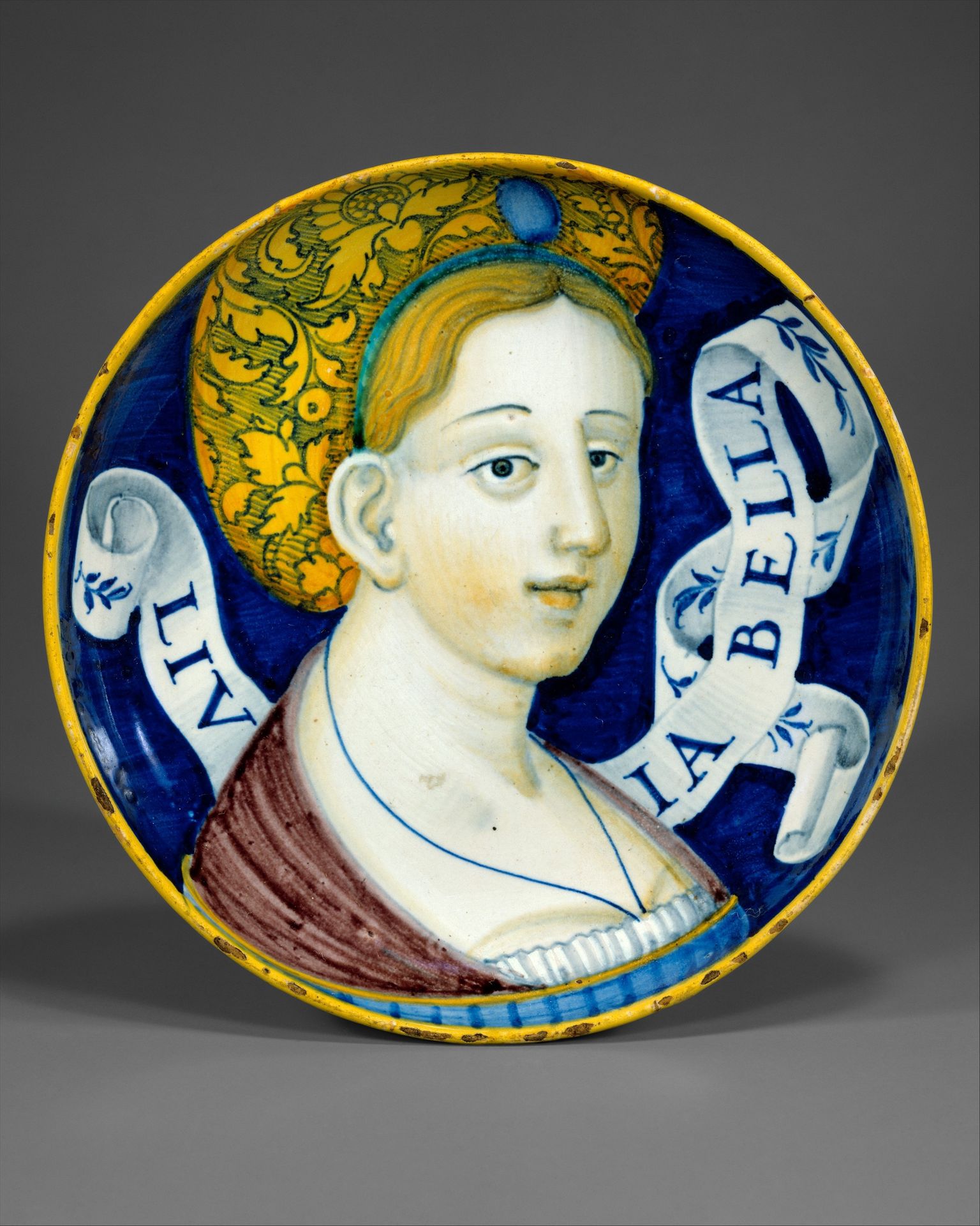 Dish (coppa amatoria) by Anonymous
