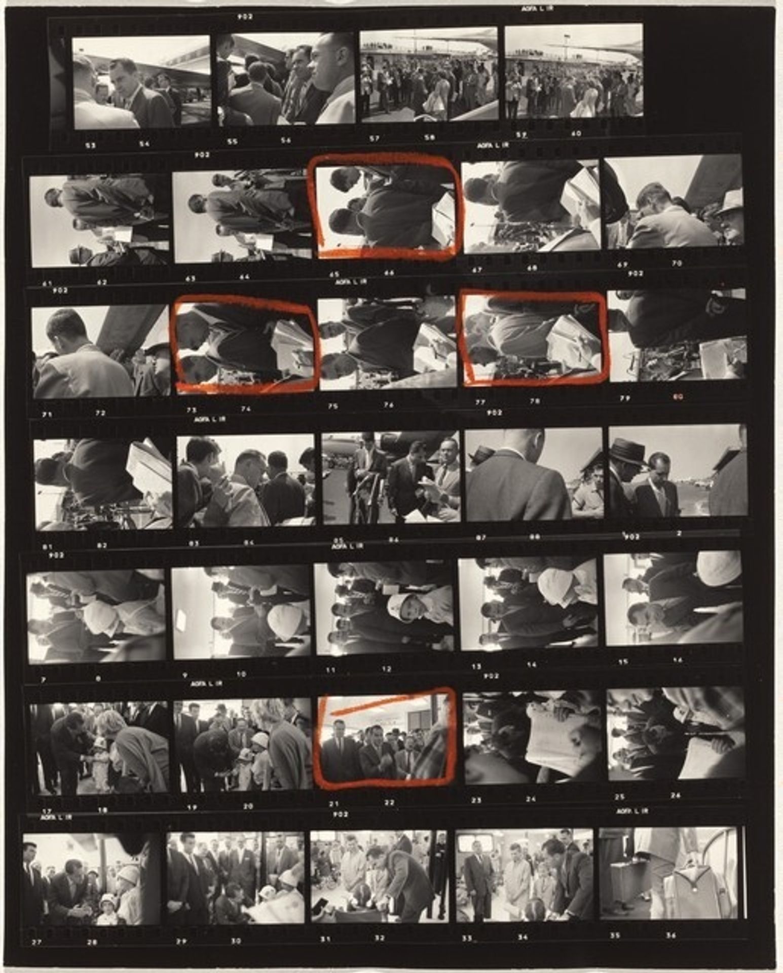 Nixon campaign 22 by Robert Frank