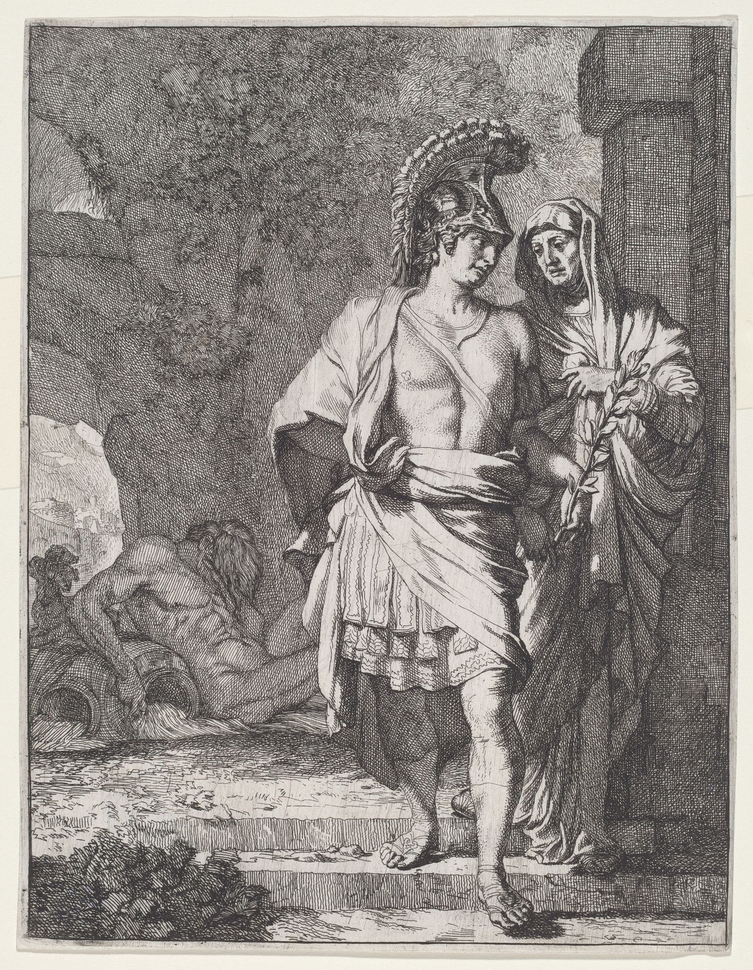 Aeneas and the Sibyl by Gerard de Lairesse