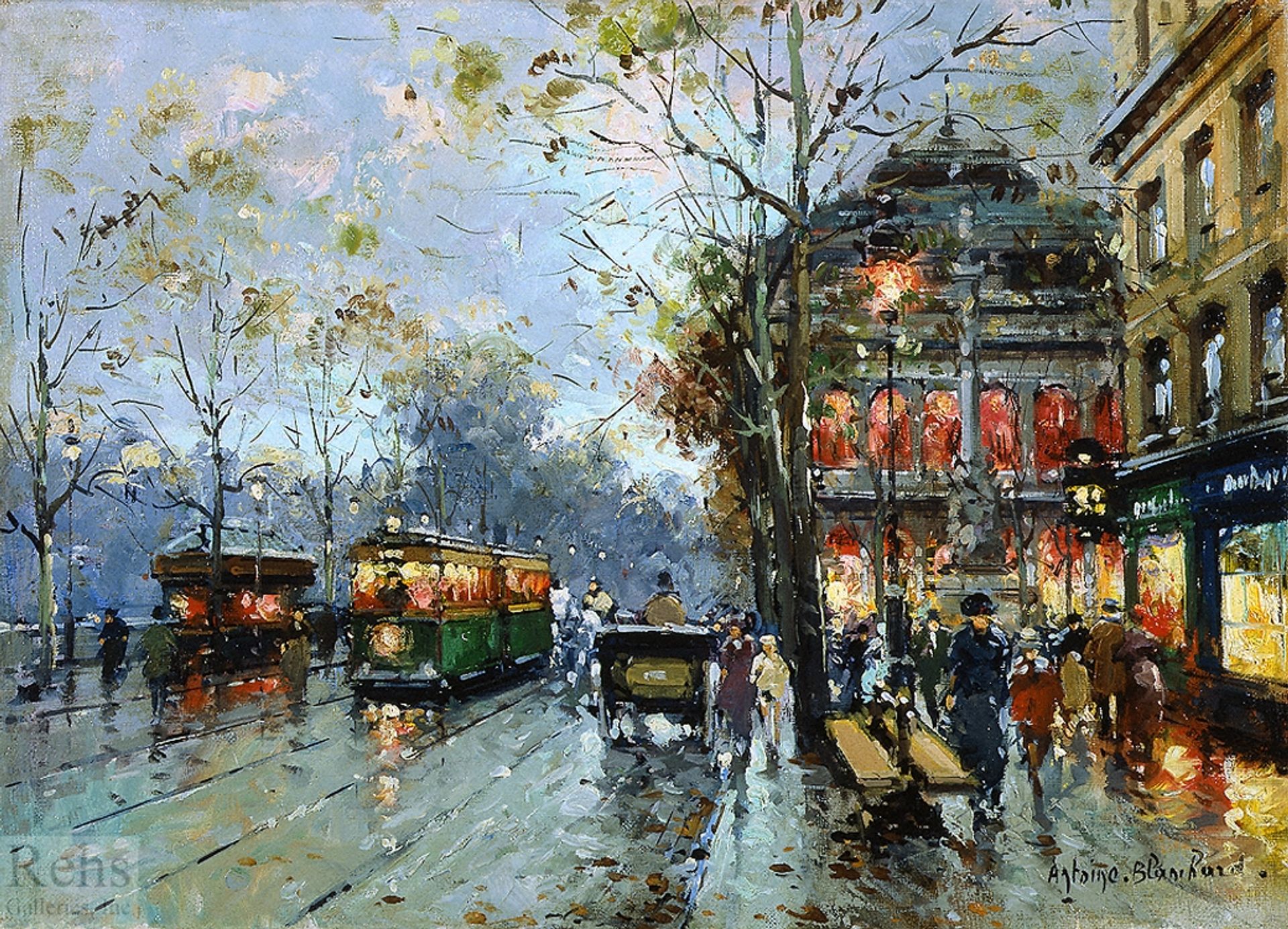 Theatre du Chatelet by Antoine Blanchard