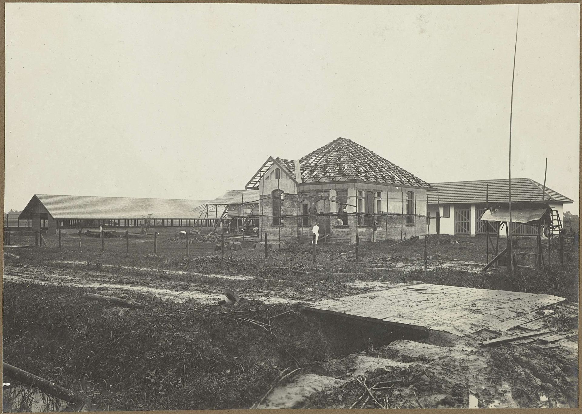 Villa in aanbouw by Anonymous
