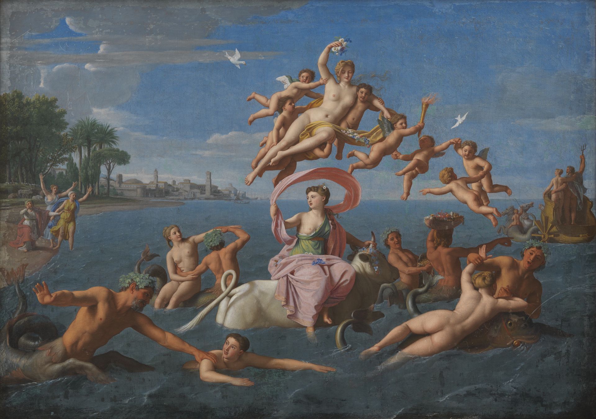 The Rape of Europe by Nicolas Colombel