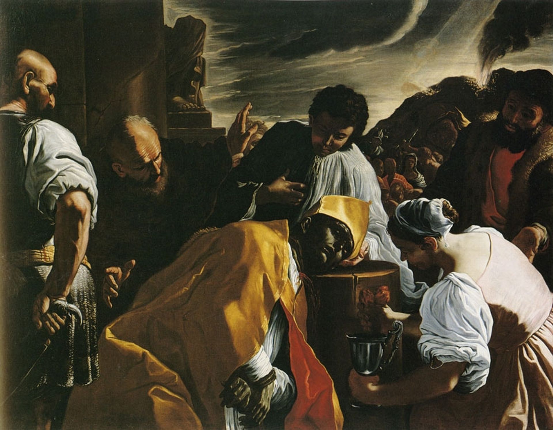 The Martyrdom of Saint Gennaro by Mattia Preti