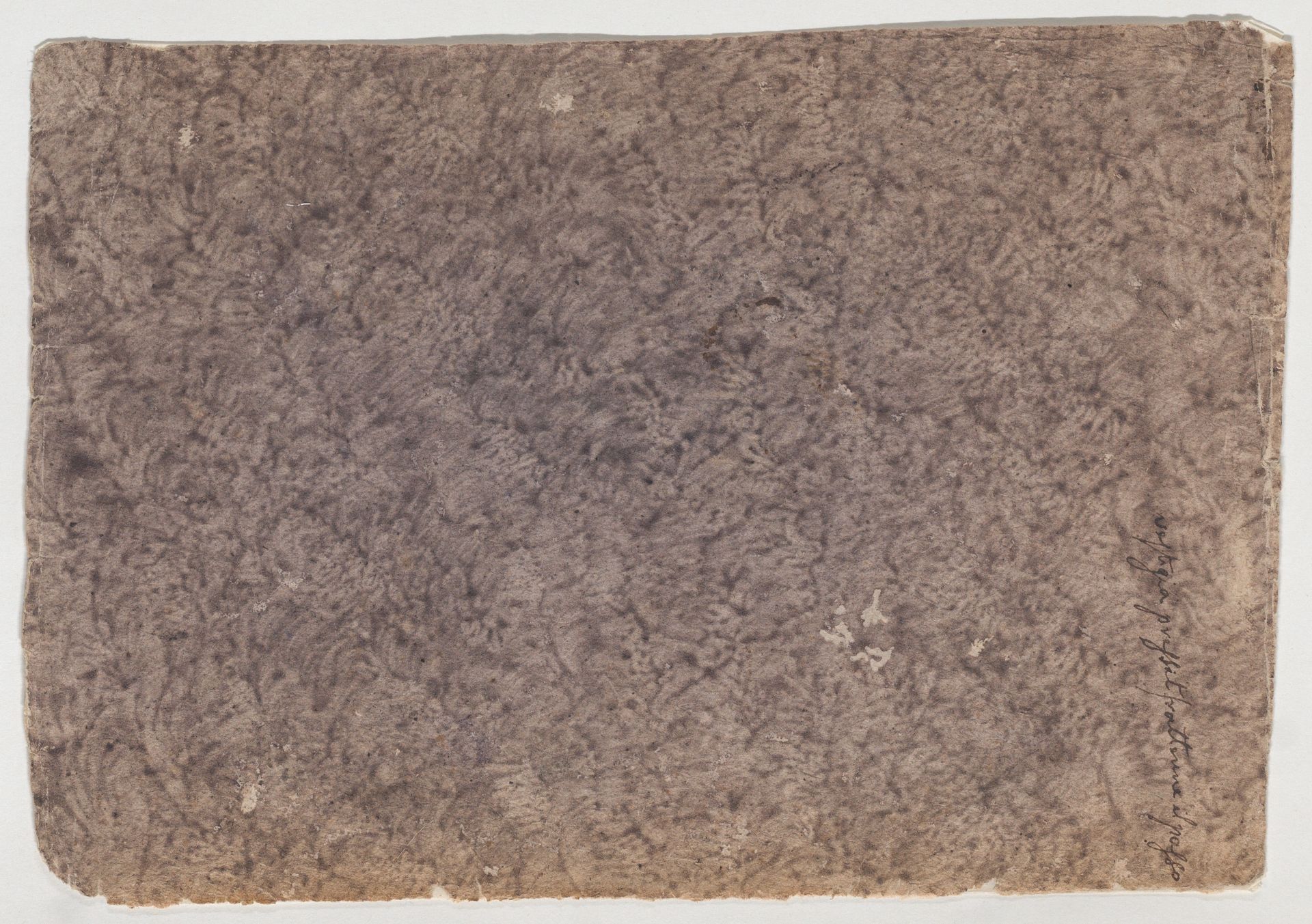 Gray paste paper by Anonymous