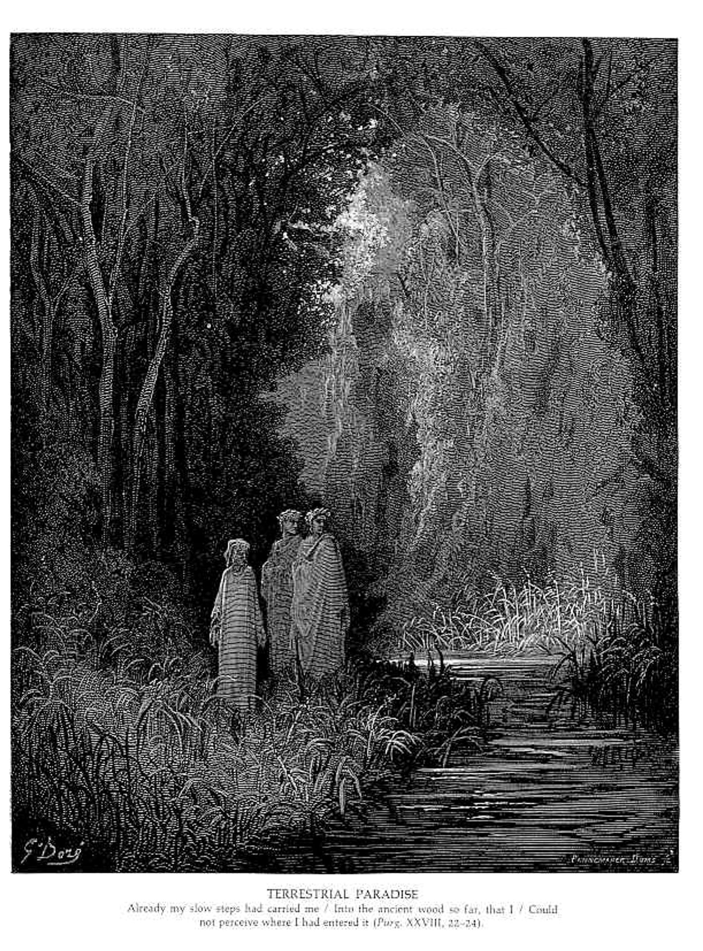 Terrestrial Paradise by Gustave Dore