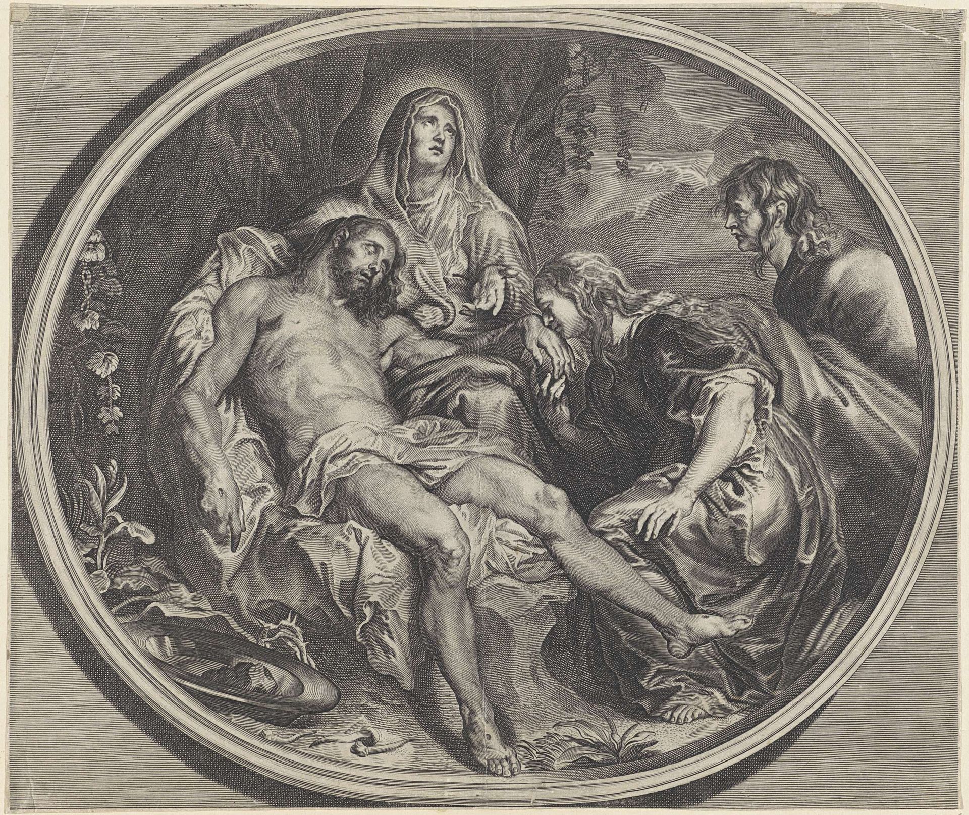 Bewening van Christus by Anonymous