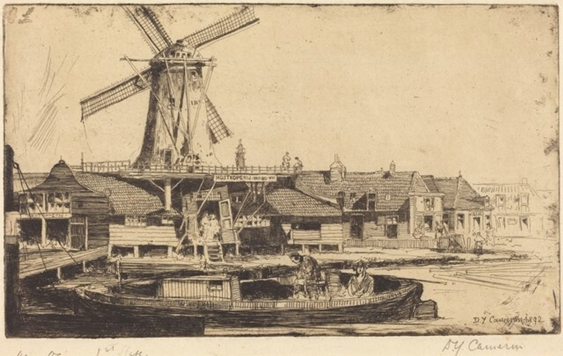 Van Og's Houtkoperij by David Young Cameron