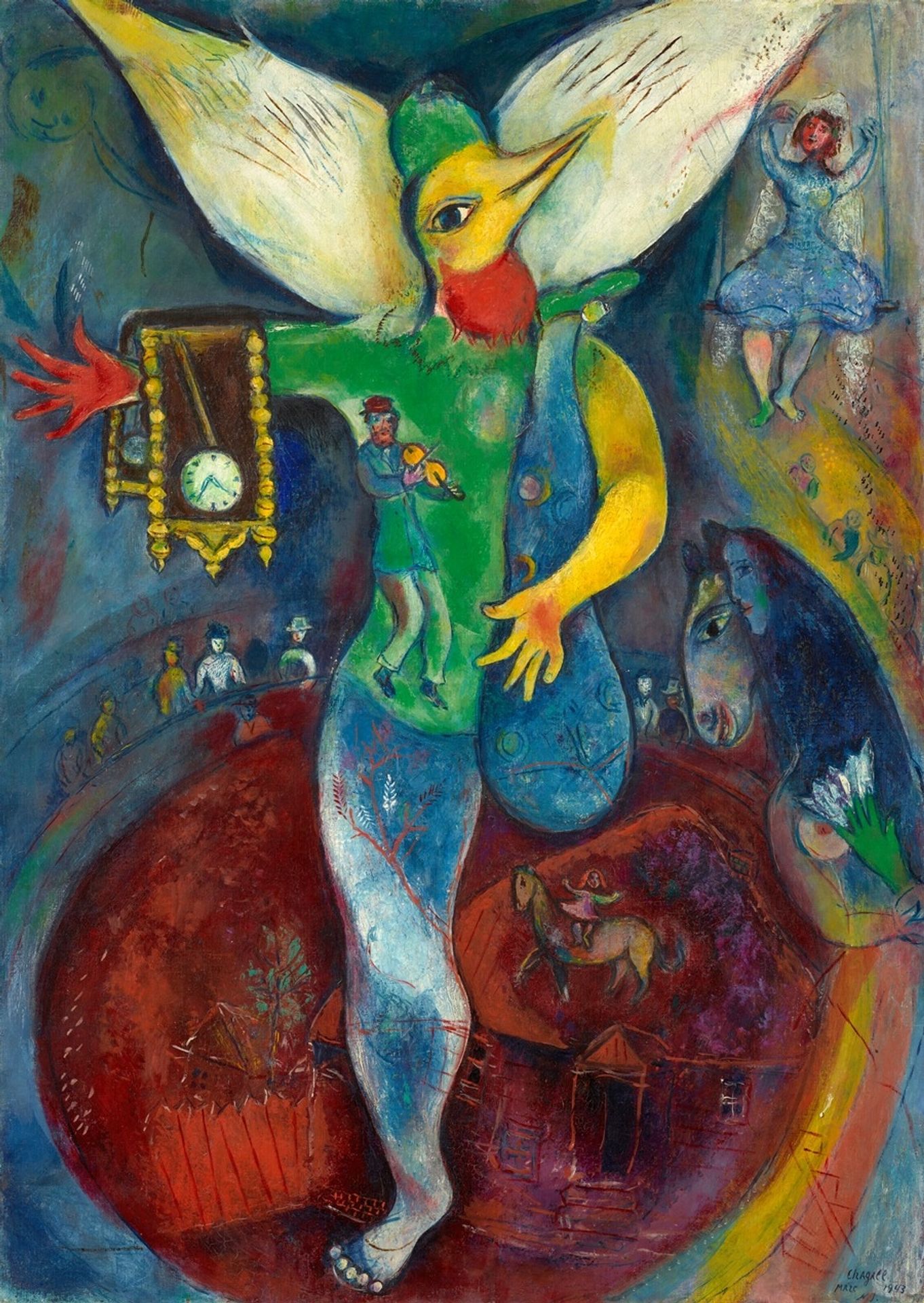 Le jongleur - Marc Chagall | Artera | AskArtera