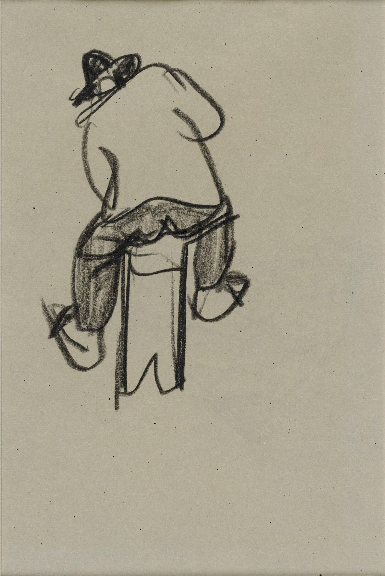 Untitled; verso: Untitled by Lyonel Feininger