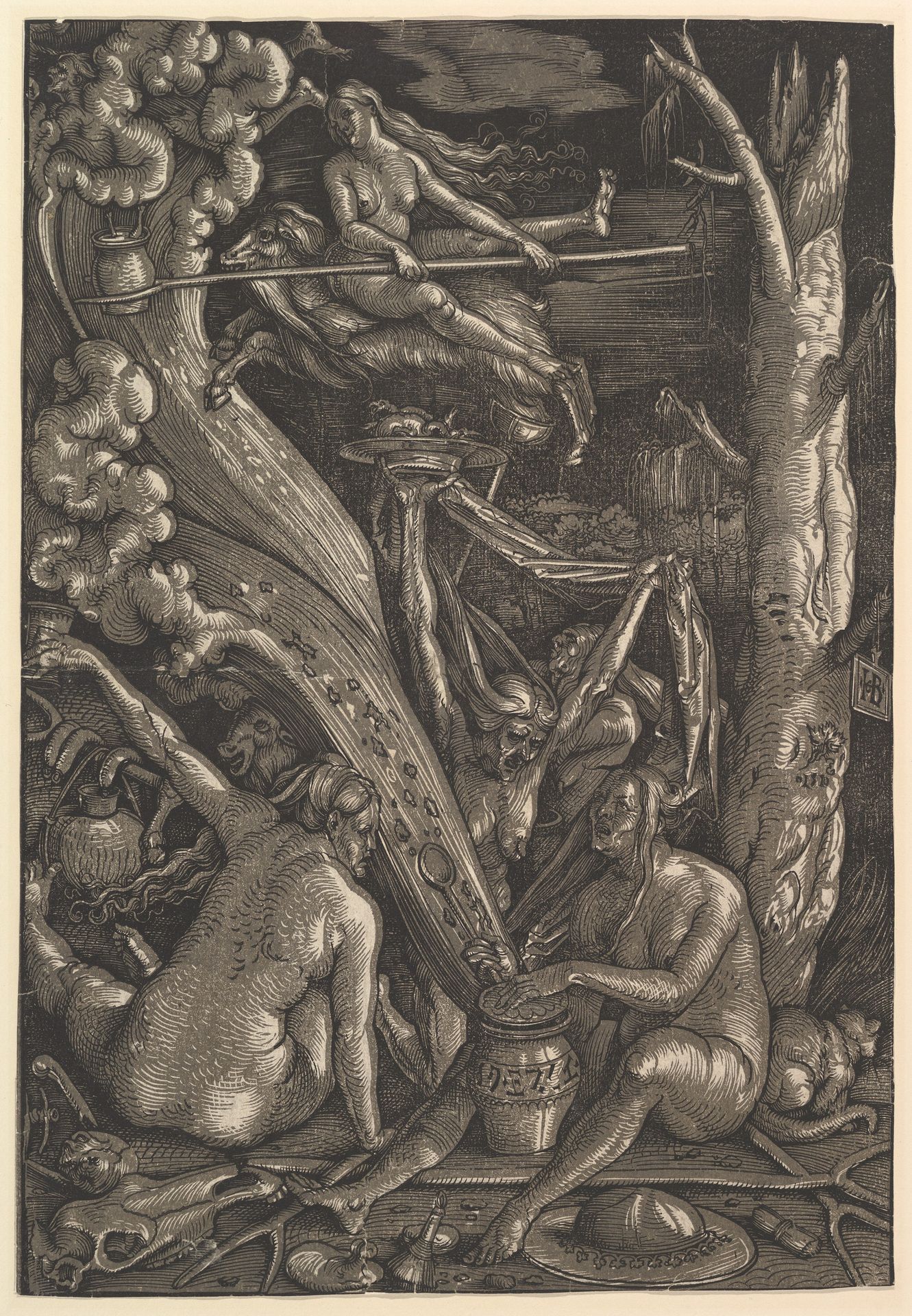 The Witches by Hans Baldung