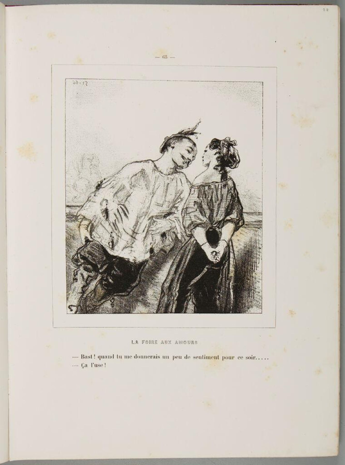 Enough! When will you give me a little affection for tonight? -How Trite!, p. 63 by Paul Gavarni
