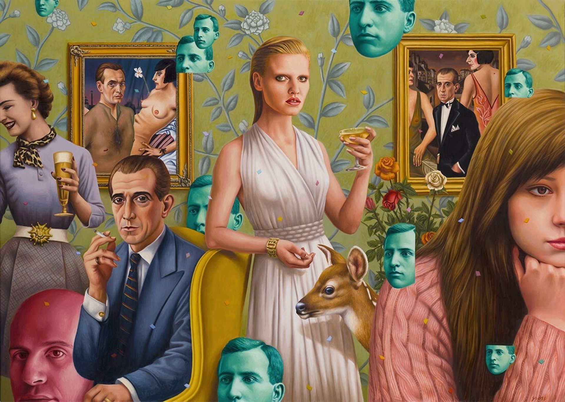 Schadenfreude by Alex Gross