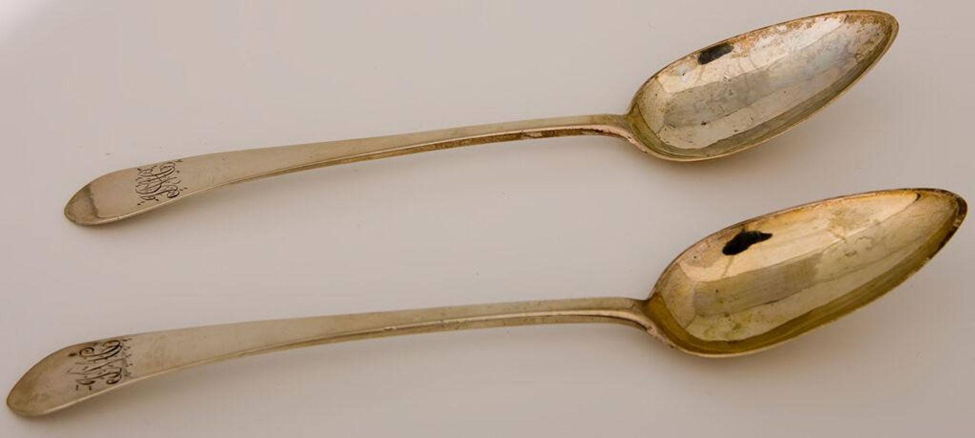 Pair of Serving Spoons by George Aiken