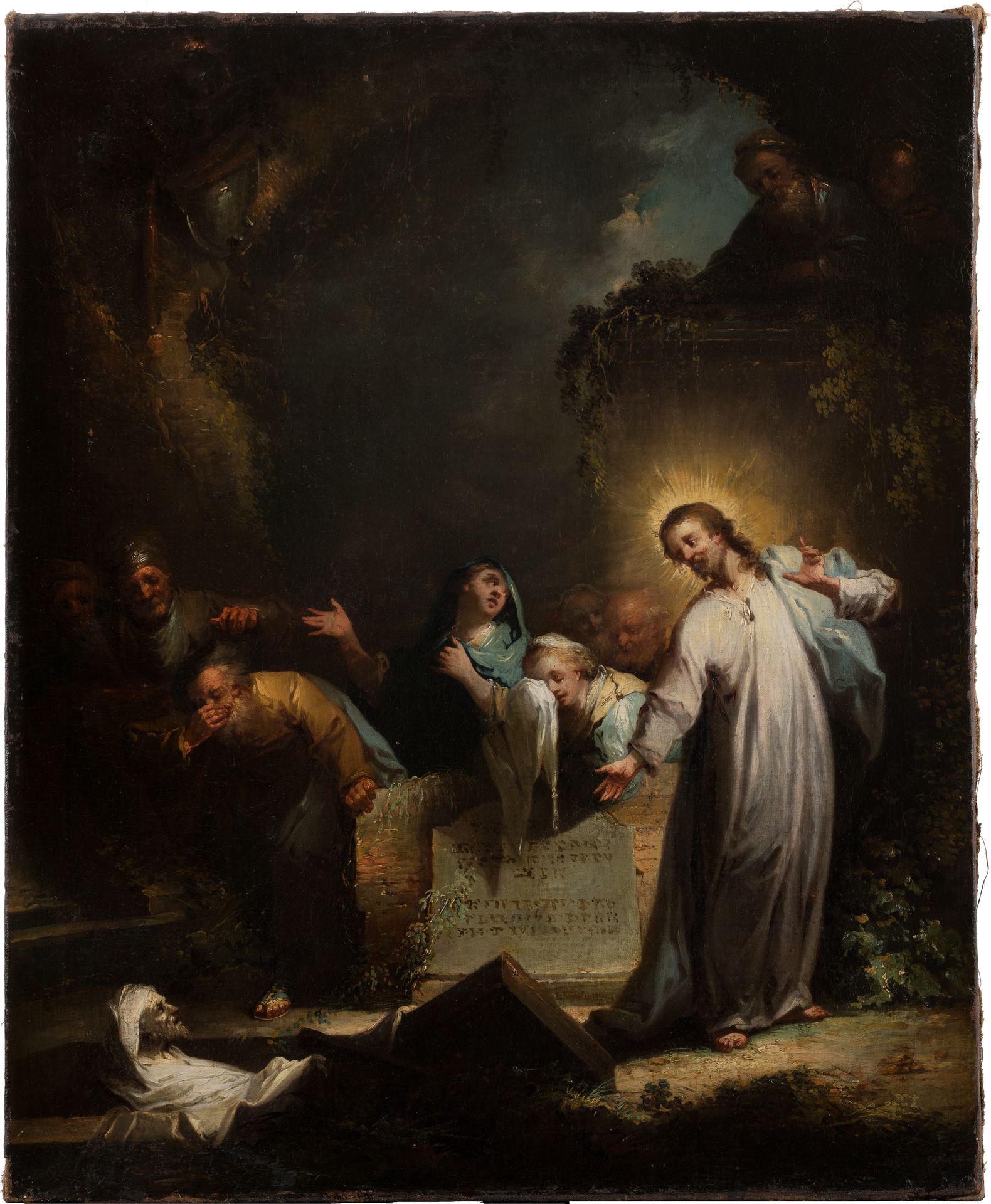 The Raising of Lazarus by Johann Georg Trautmann