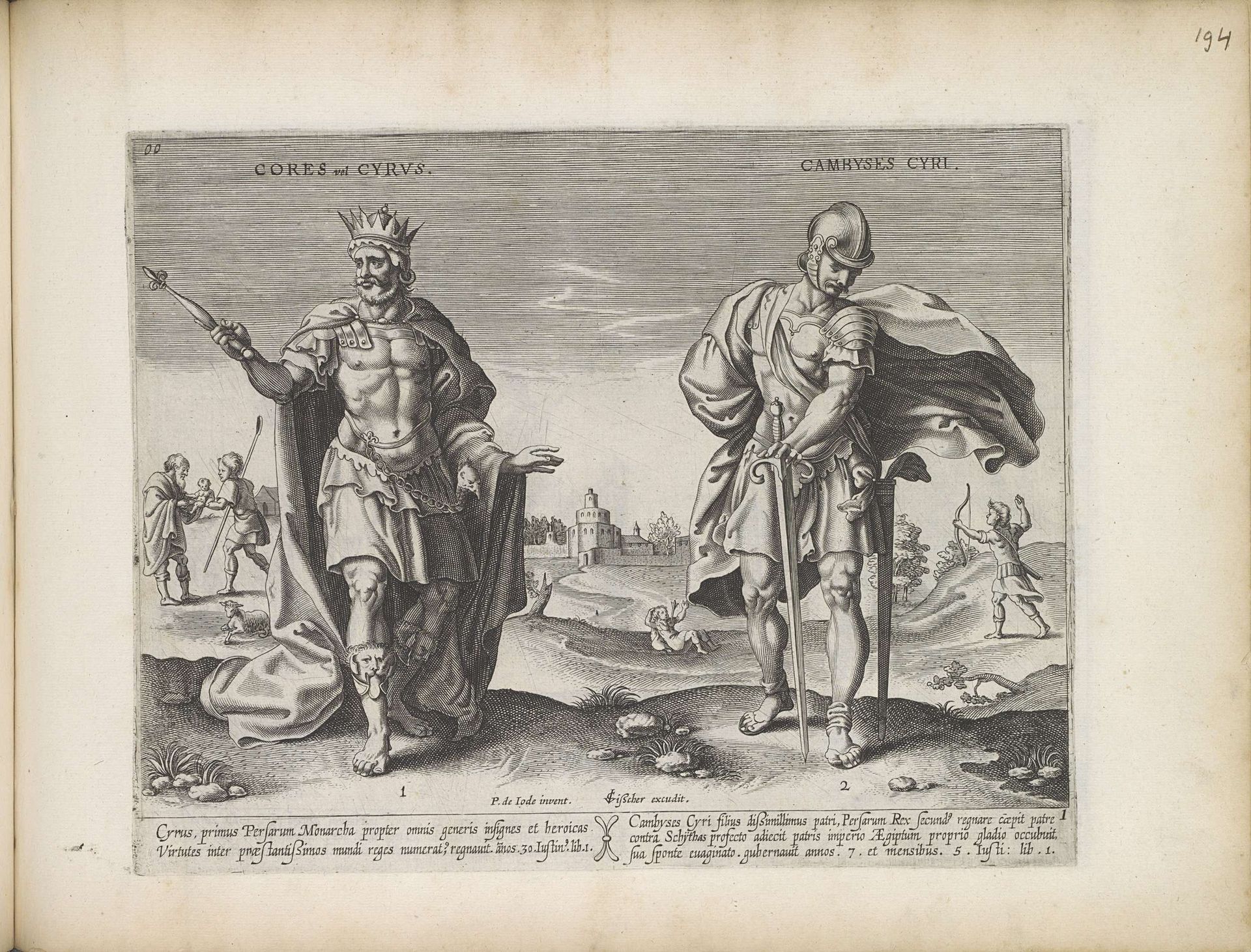 Koning Cyrus en koning Cambyses by Anonymous