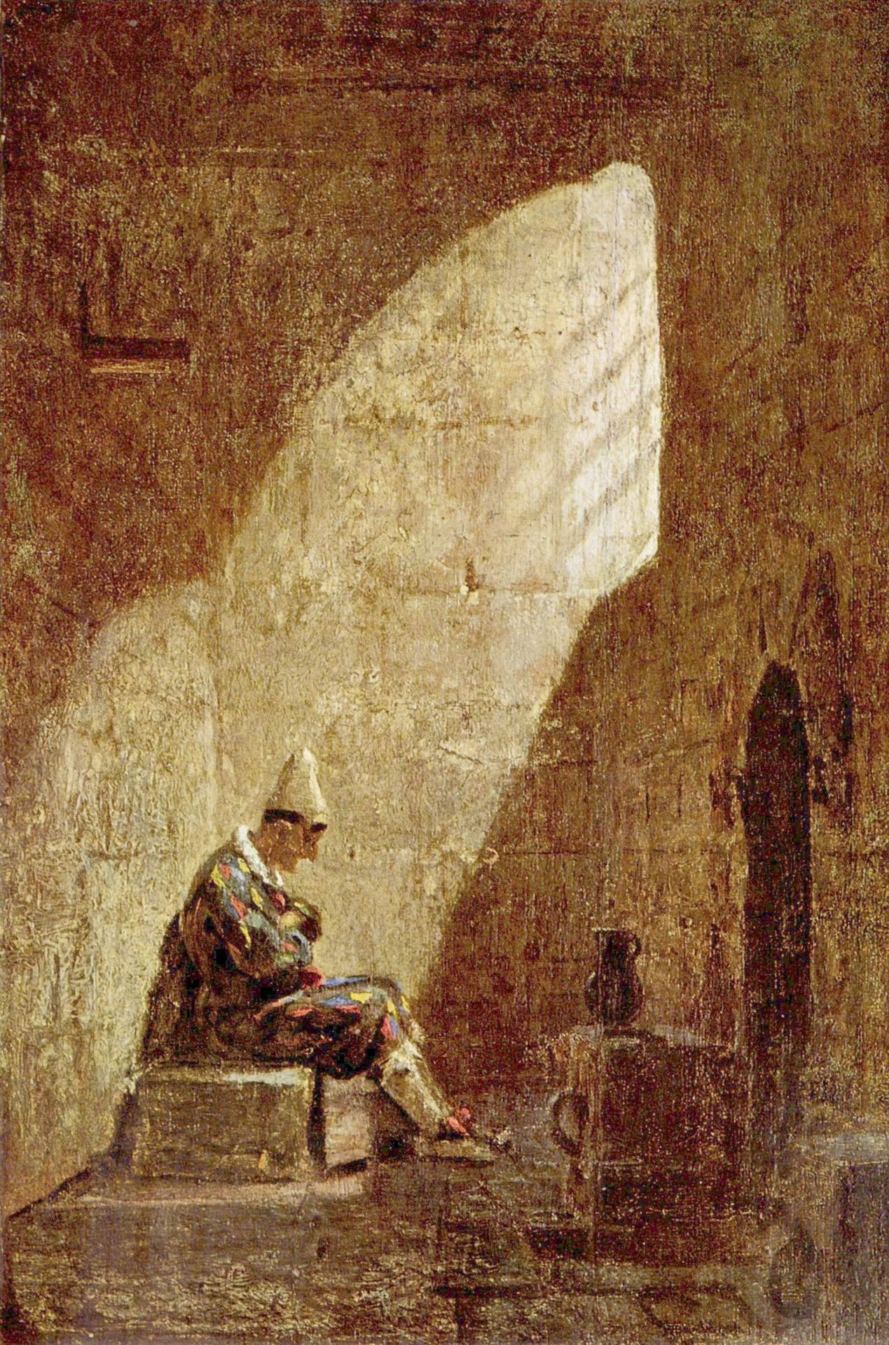 Ash Wednesday by Carl Spitzweg