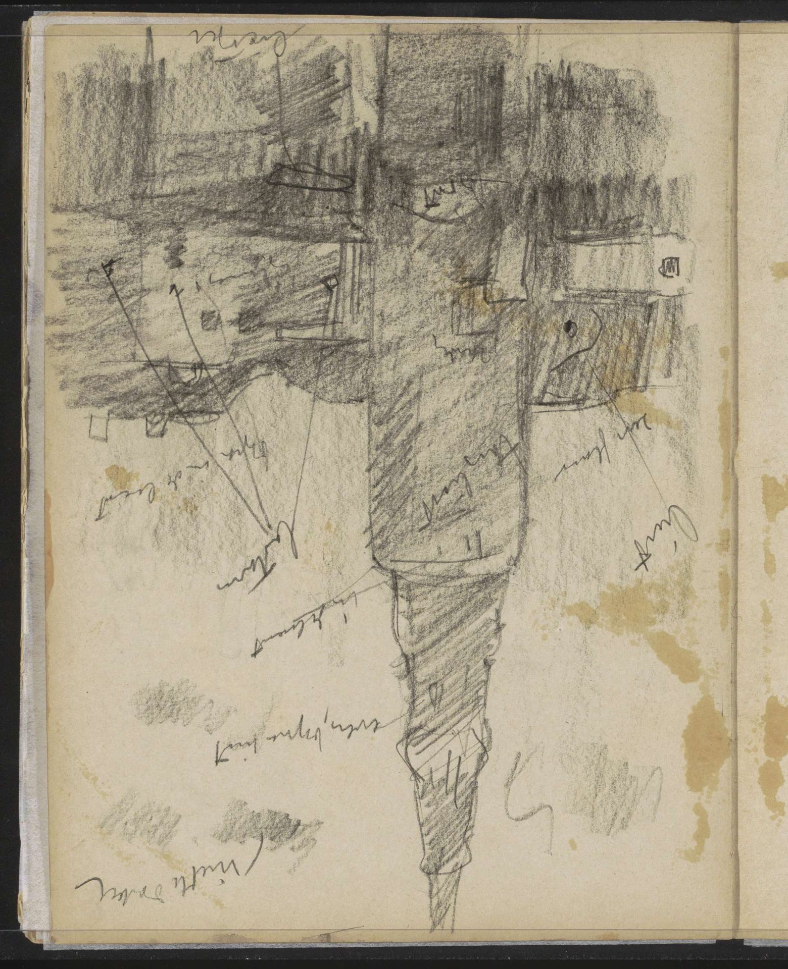 Gezicht op de Montelbaanstoren by Willem Witsen