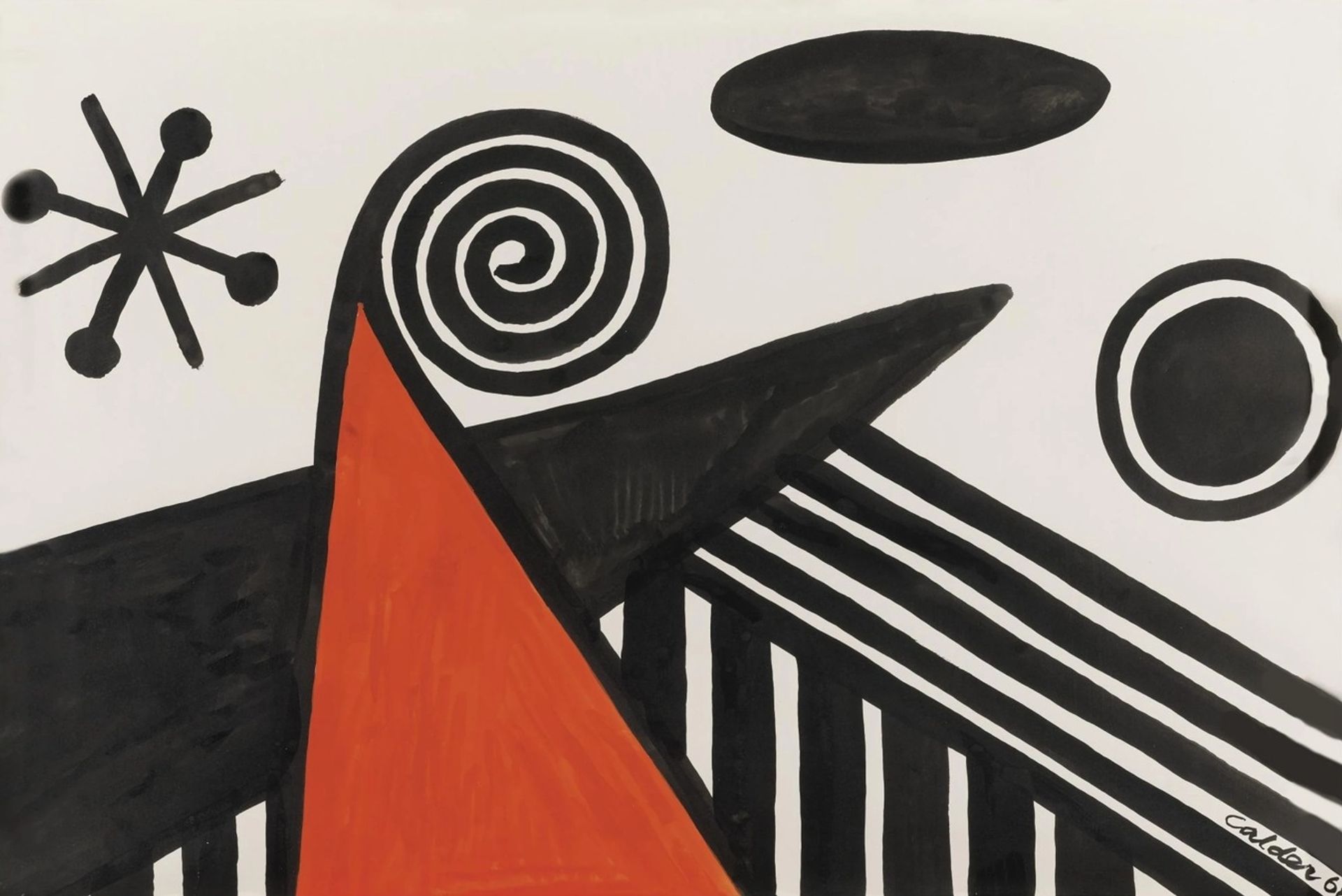 Black Anatomy by Alexander Calder