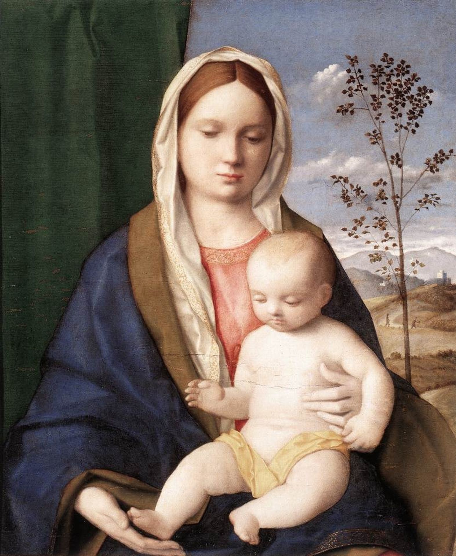 Madonna and child by Giovanni Bellini